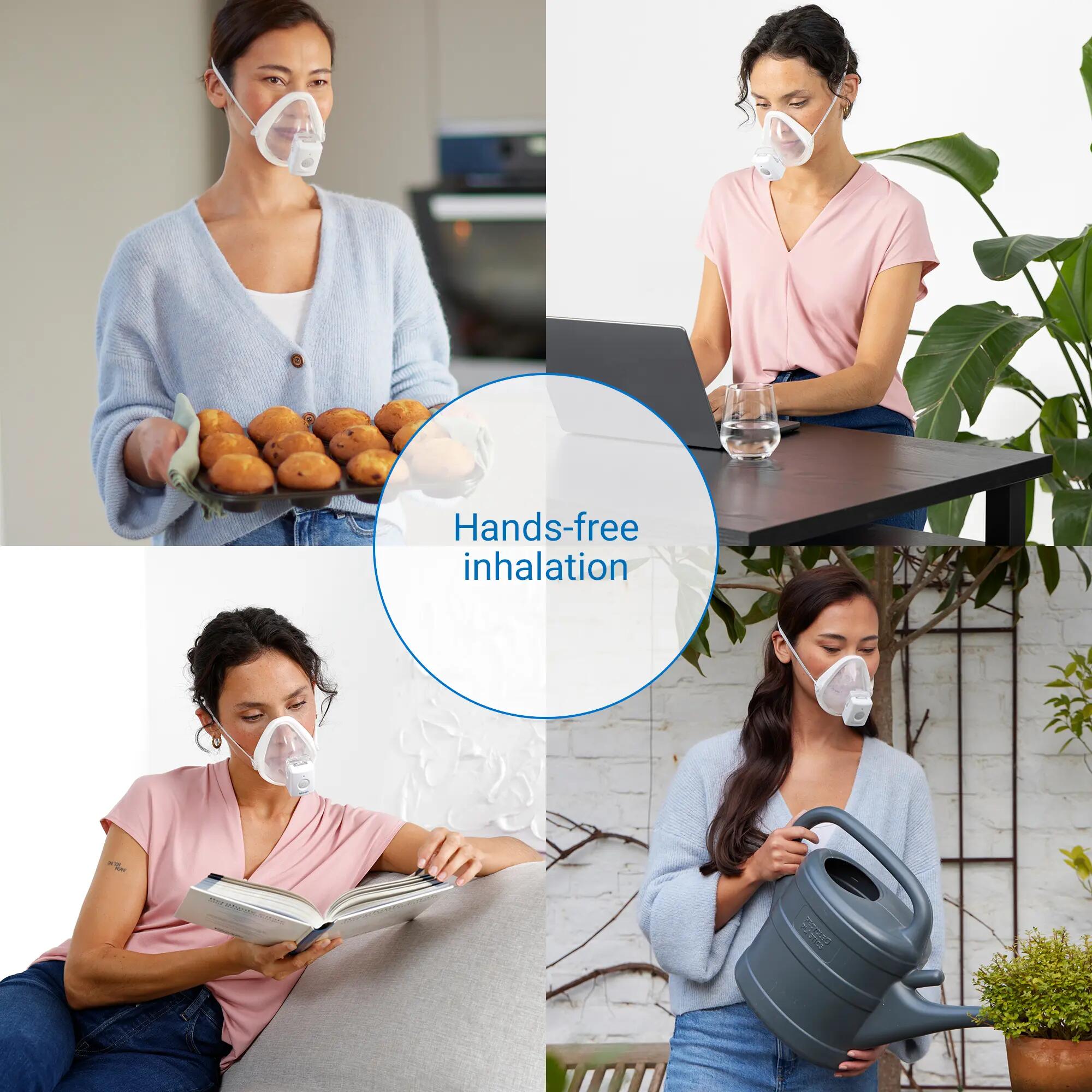 medisana IN 700 inhalation mains-libres autonomie prolongée USB-C 5/6