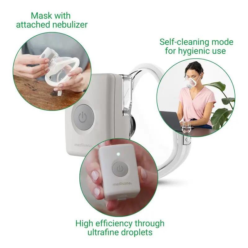 Inhalator IN 705 handenvrij oplaadbaar 4/6