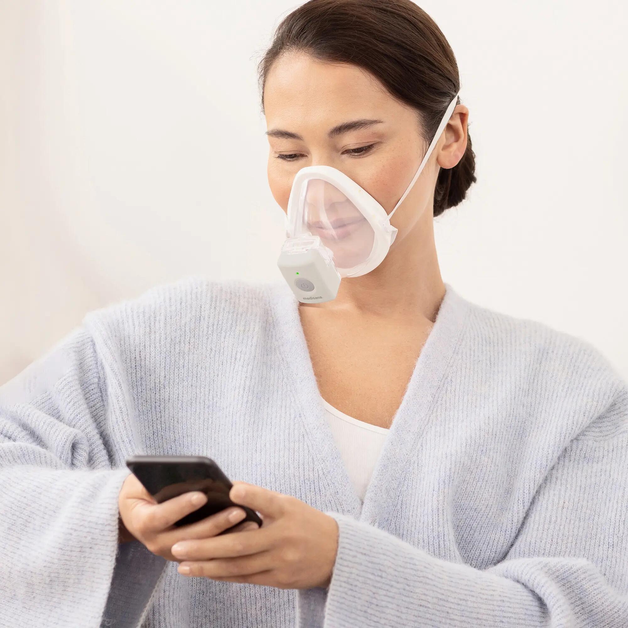 Inhalator IN 705 handenvrij oplaadbaar 3/6