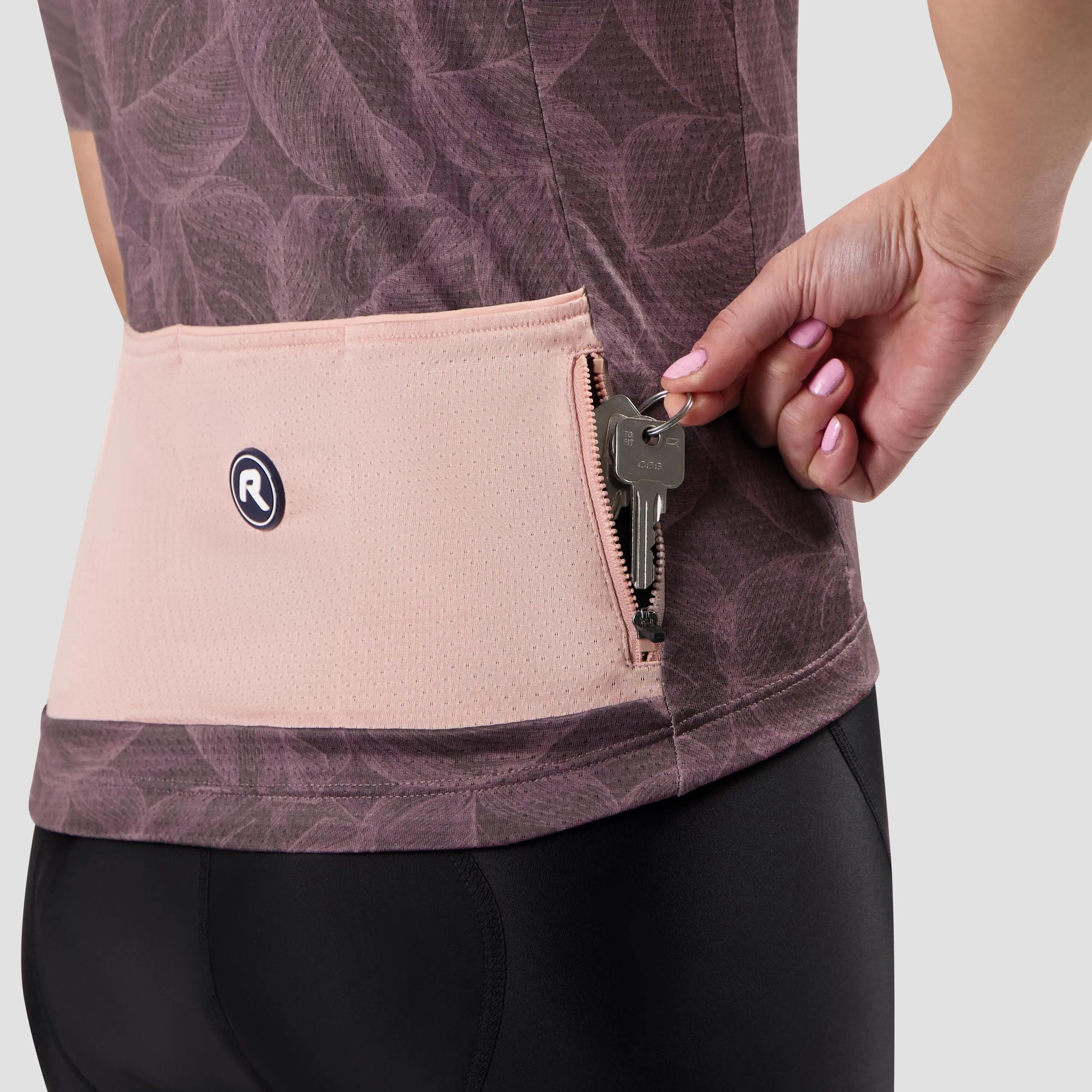 Fietsshirt Korte Mouwen Dames Essential Graphic II 7/8