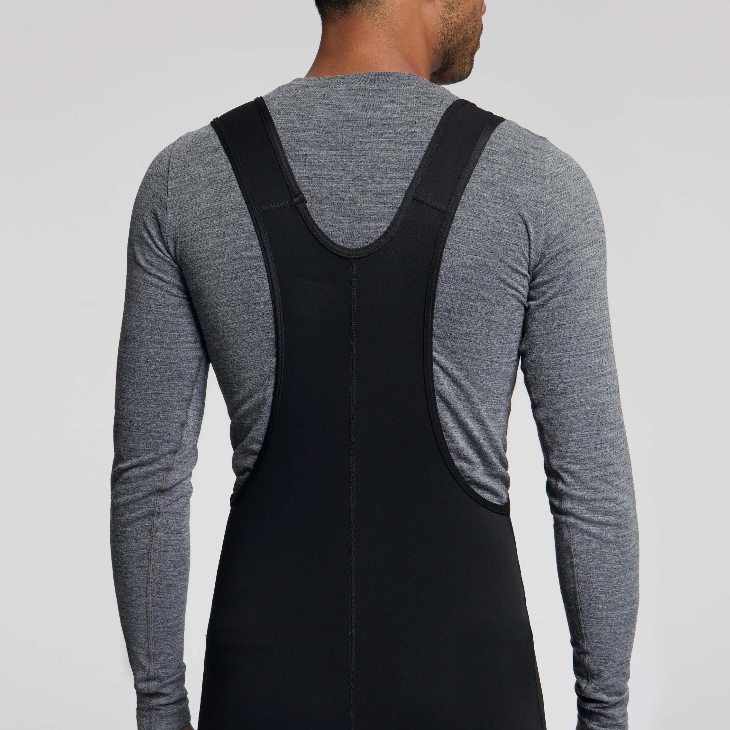 Cuissard Long Velo Avec Bretelles Homme - Core 7/8