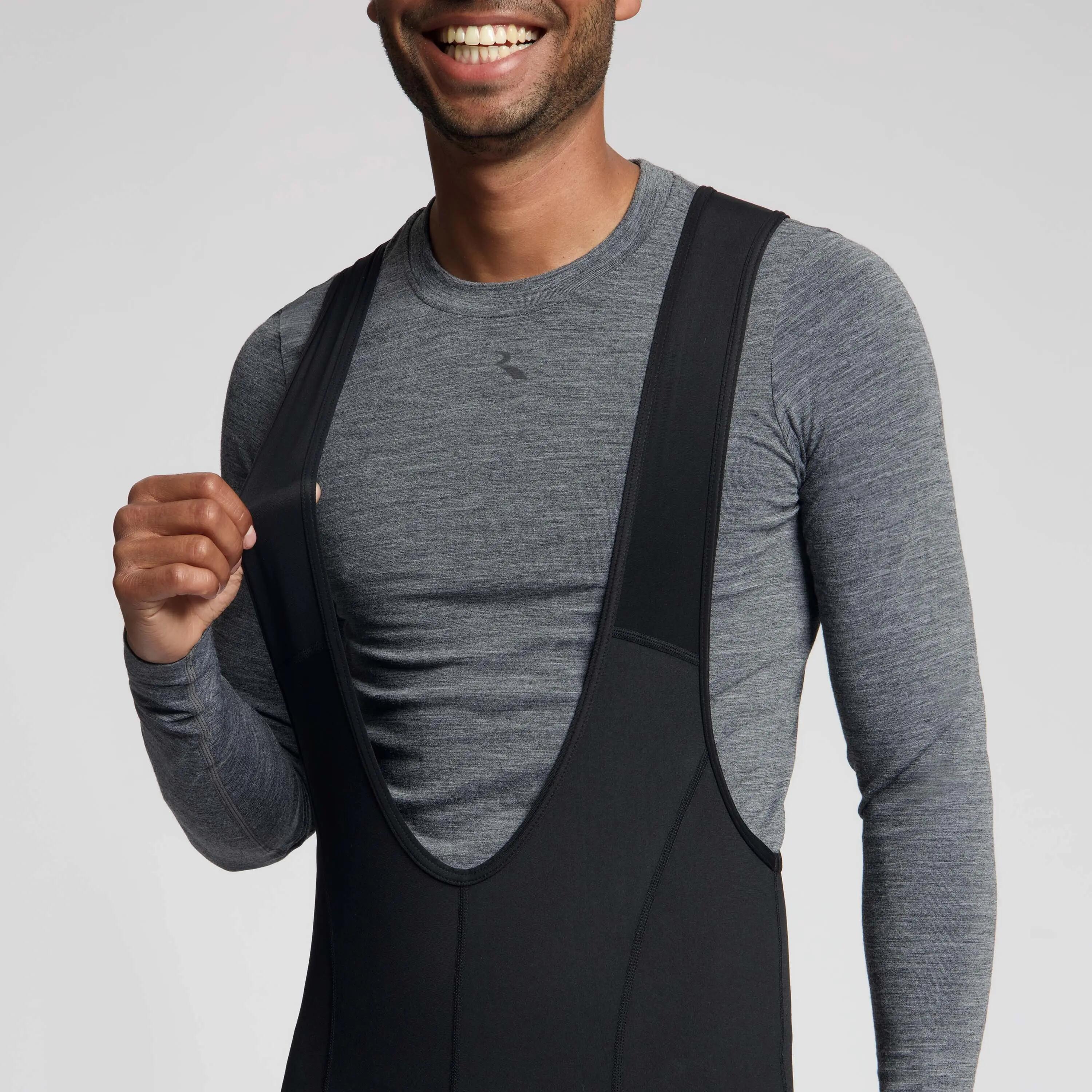 Cuissard Long Velo Avec Bretelles Homme - Core 6/8