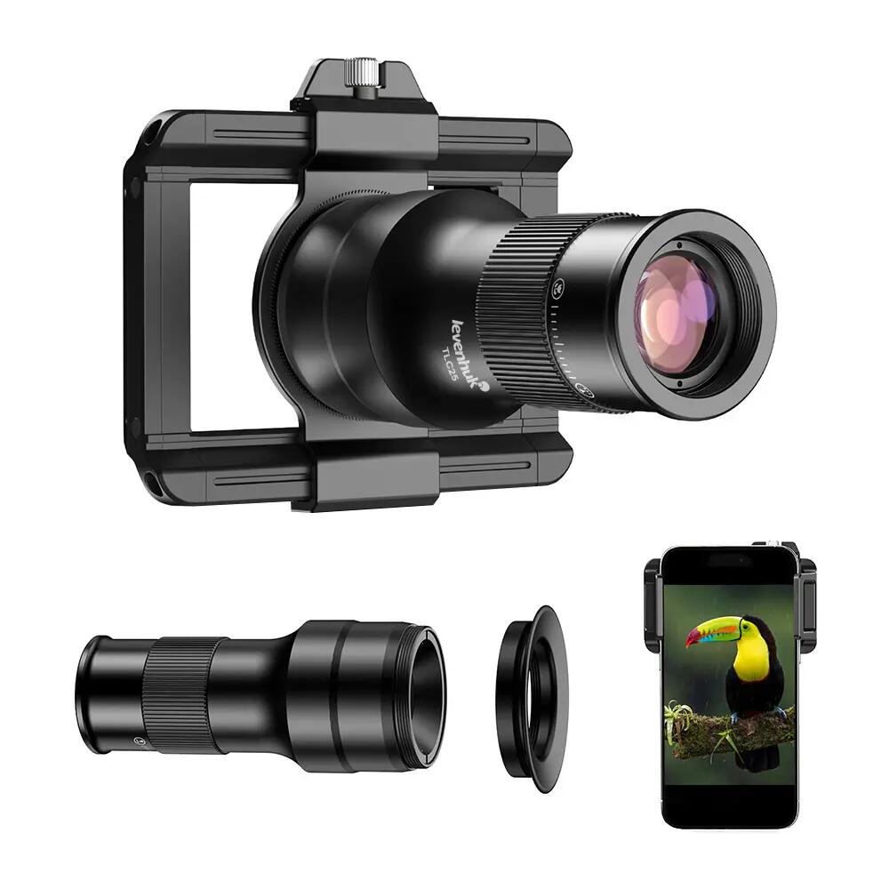 Levenhuk Kelvin TLC25 Smartphone Telekular und Mikrokular 2/15