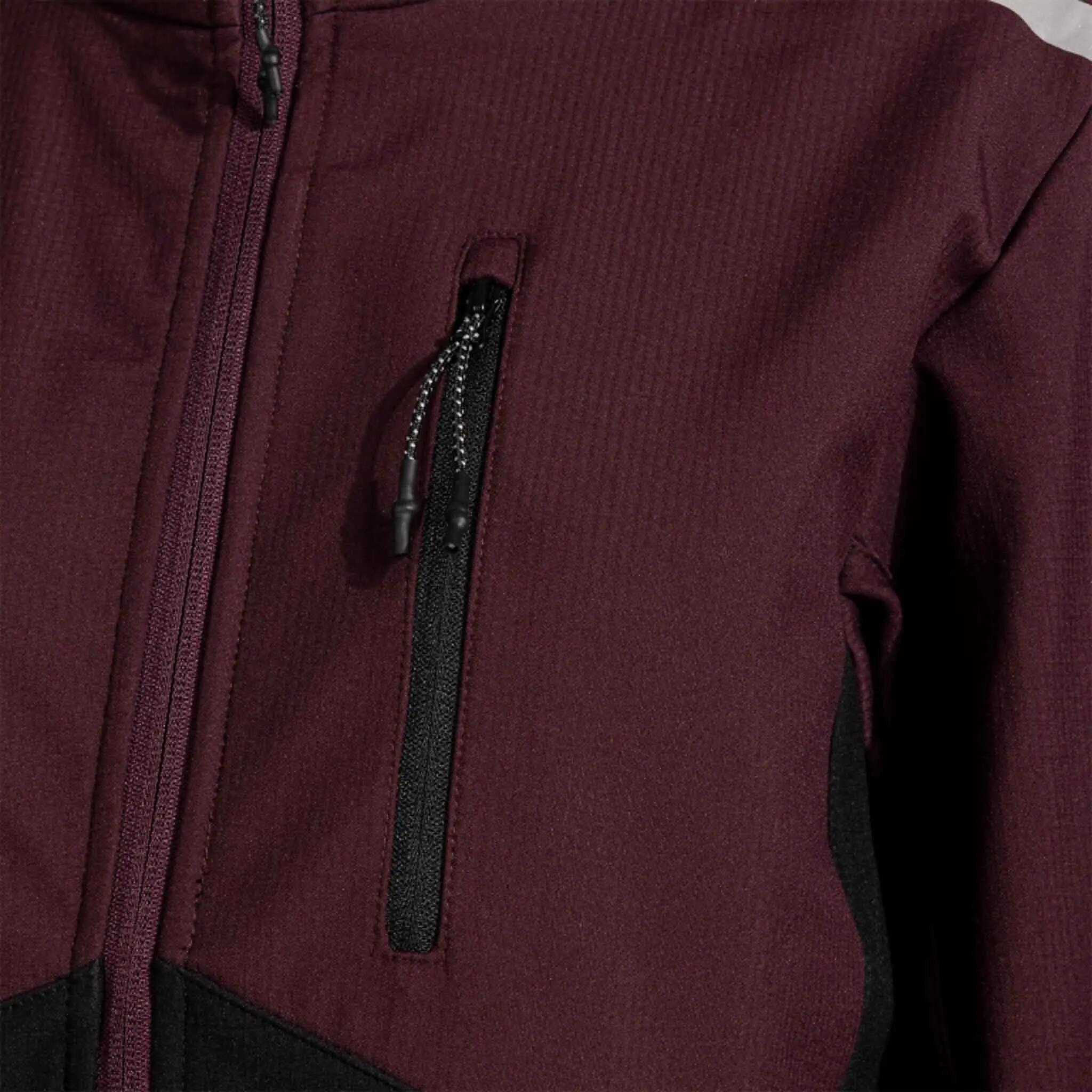 Joma Explorer dámská softshellová bunda, burgundy 5/9