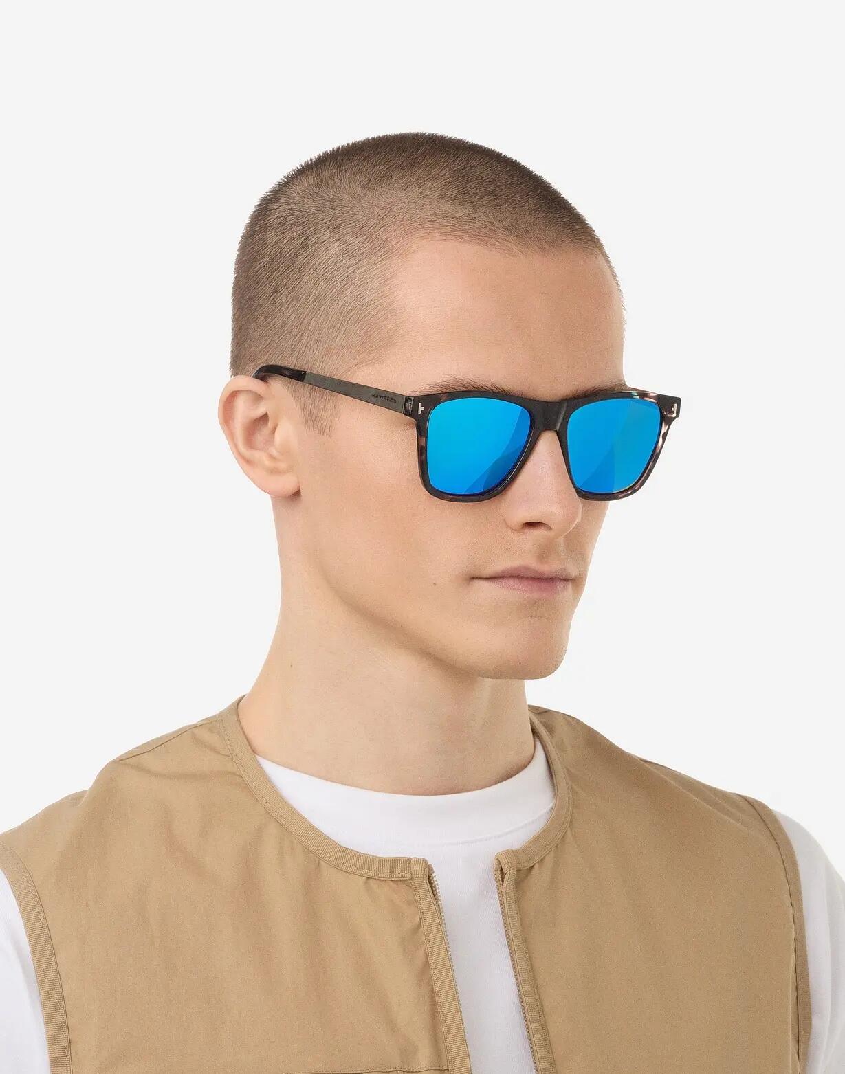 HAWKERS - Lunettes de soleil pour homme et femme ONE LS METAL - CAREY BLUE 9/10