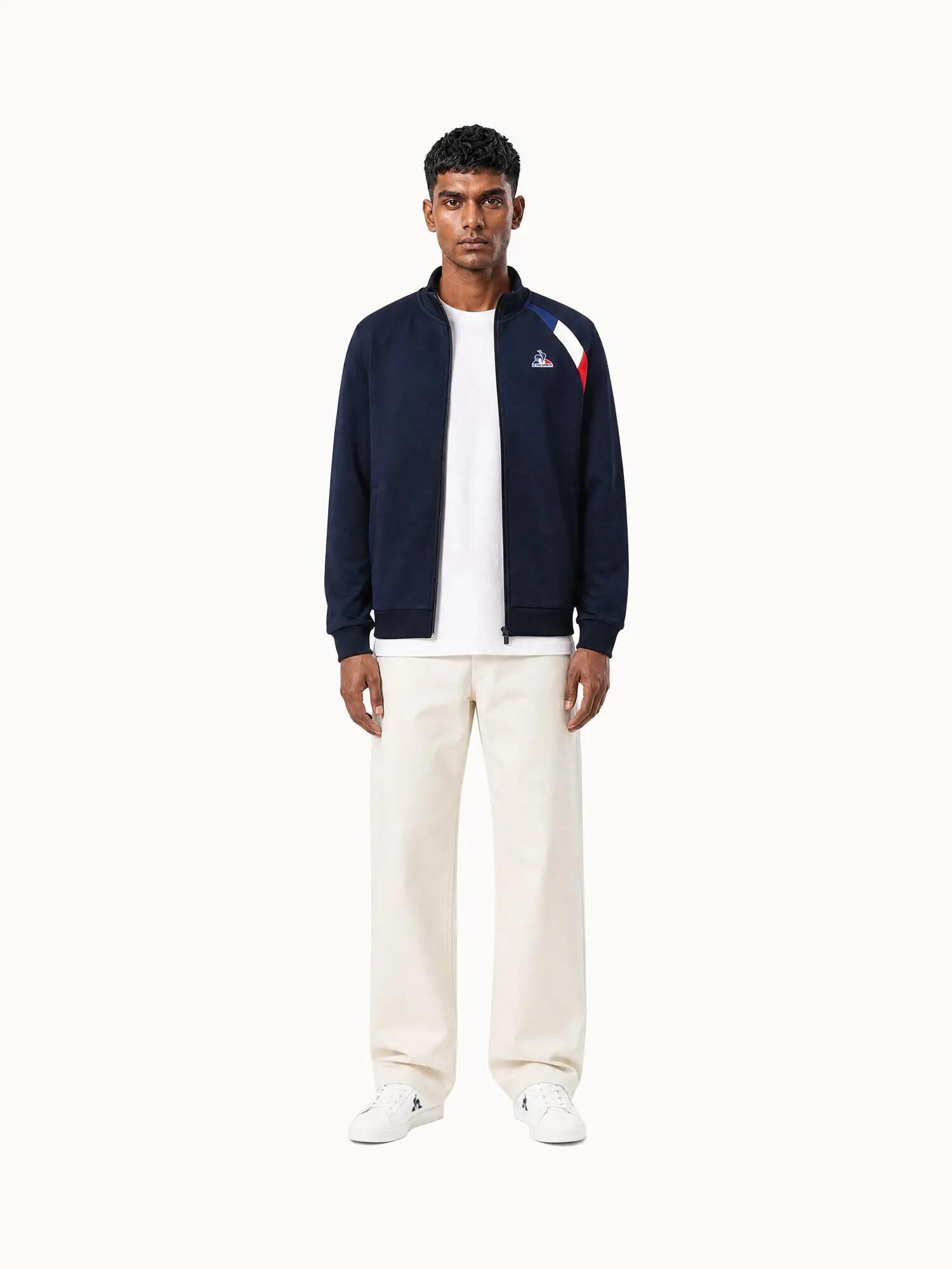 Sweat zippé Tricolore 5/5