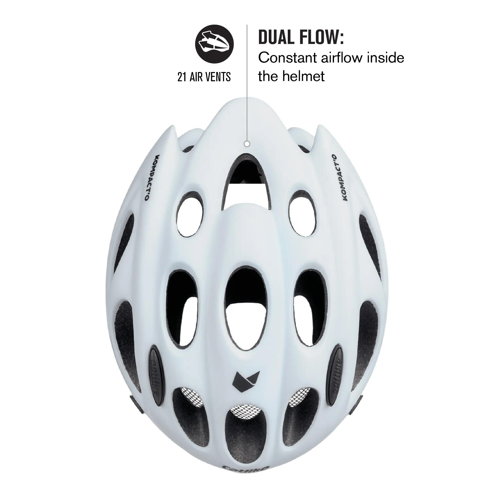 Catlike Kompact’O Casco Urbano Casual Blanco Mate 4/6