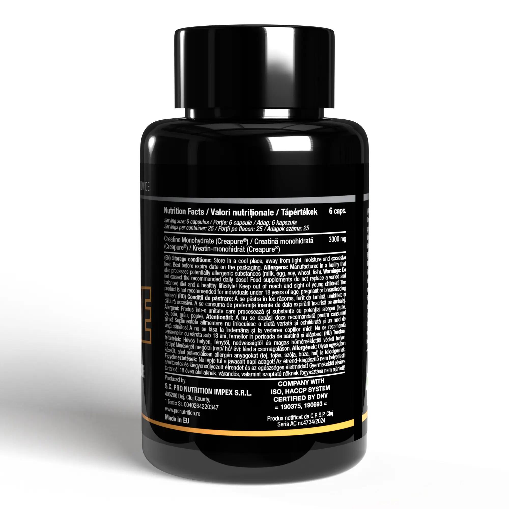 Creatină (Creapure®) 150 capsule 3/4
