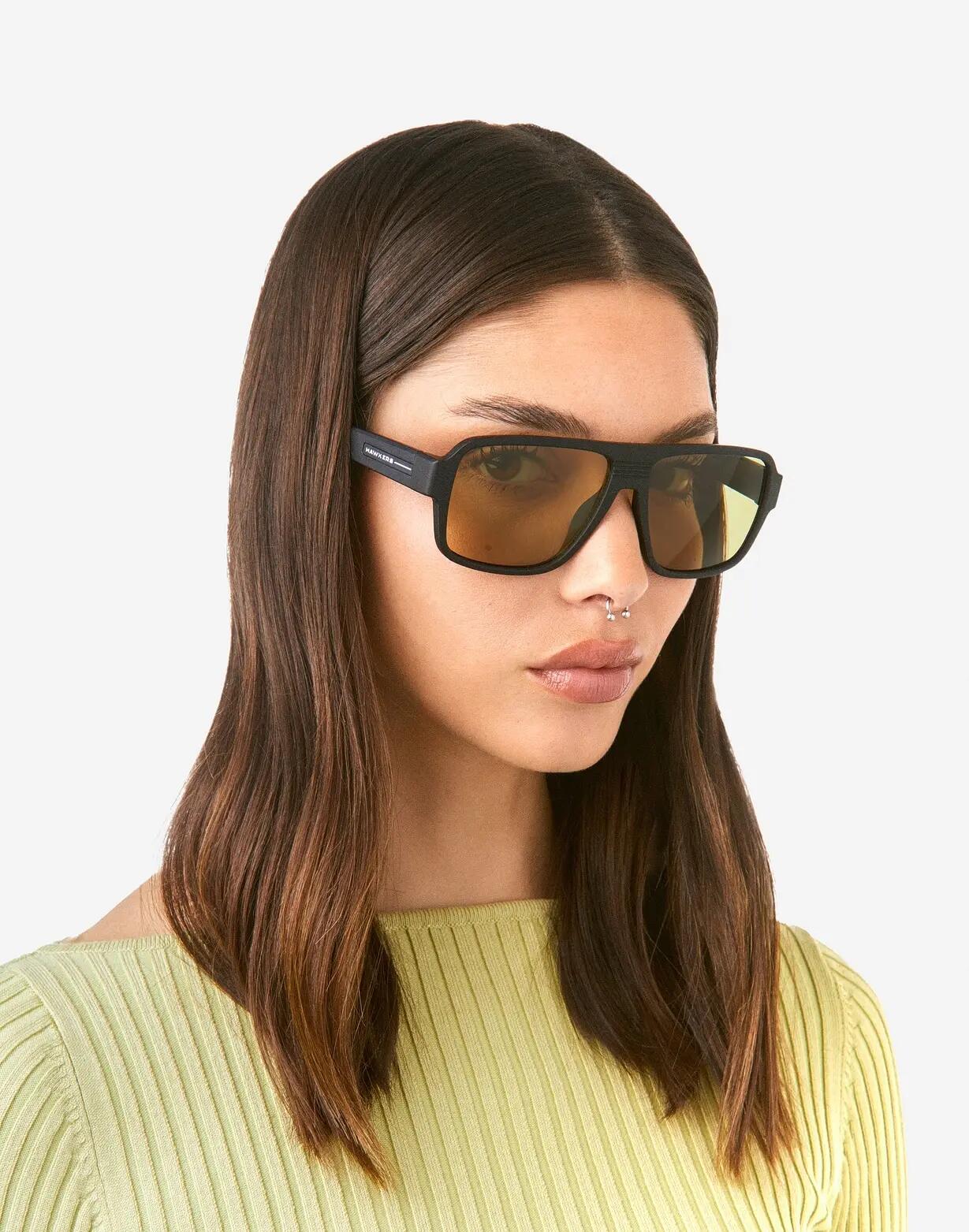 HAWKERS - Zonnebrillen voor Mannen en Vrouwen PARLAY - BLACK MATCHA 8/8