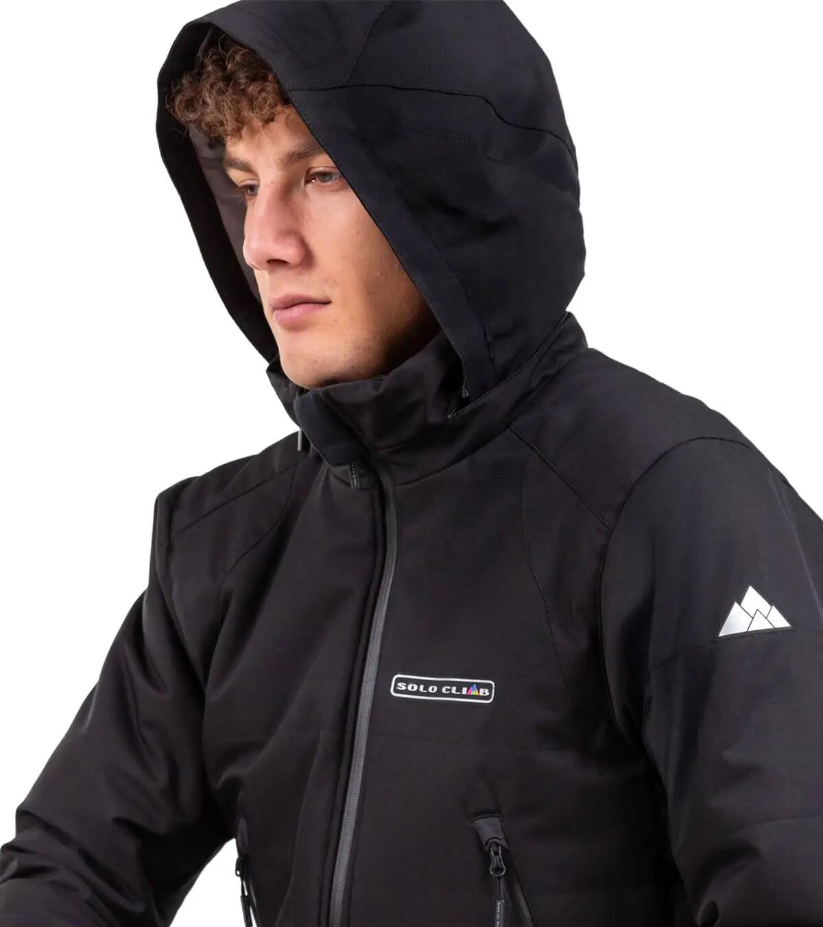 Casaco Aspen Homem Impermeável Térmica Cortavento Preto 4/5