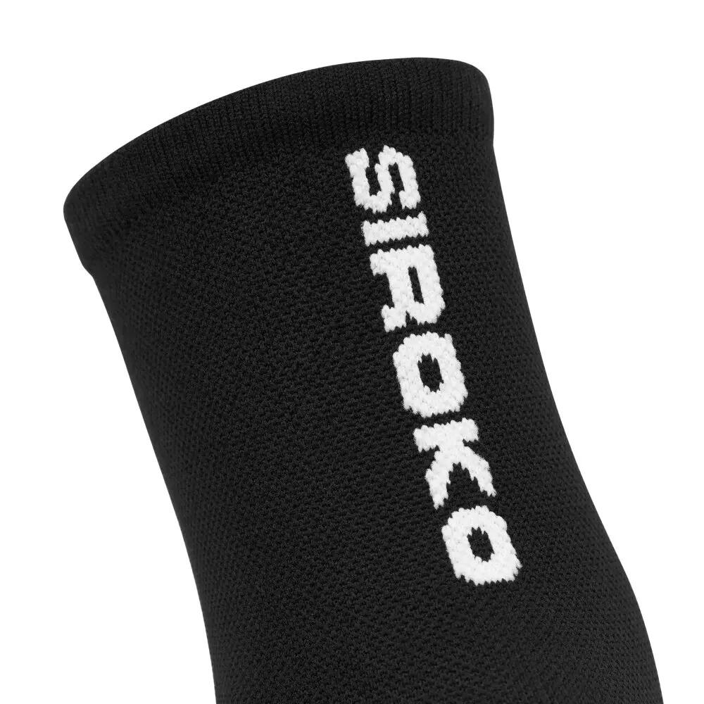 Chaussettes vélo enfant Cyclisme Enfants K-Core Roadrunner Black Noir 4/7