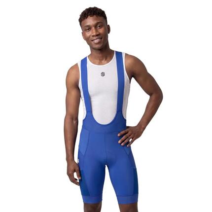 Heren Fietsen gravel korte fietsbroek Rocket Blue Blauw