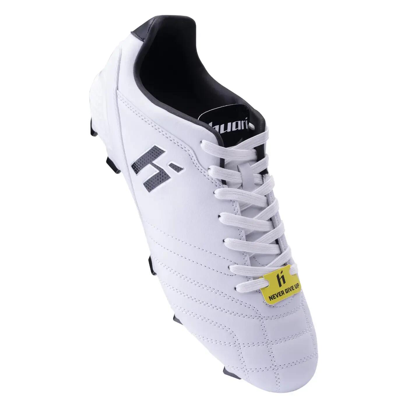 Chaussures de football Huari Segredo Ag - Homme - Couleur : blanche 4/5