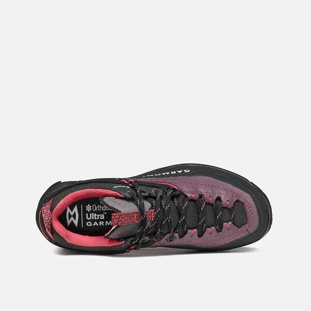 Hikingschuhe Damen Akron GTX thunderstorm grey-mineral red 3/5