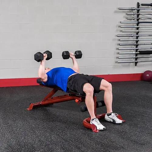 Banc pour la musculation GFID100 pour fitness et musculation 5/6