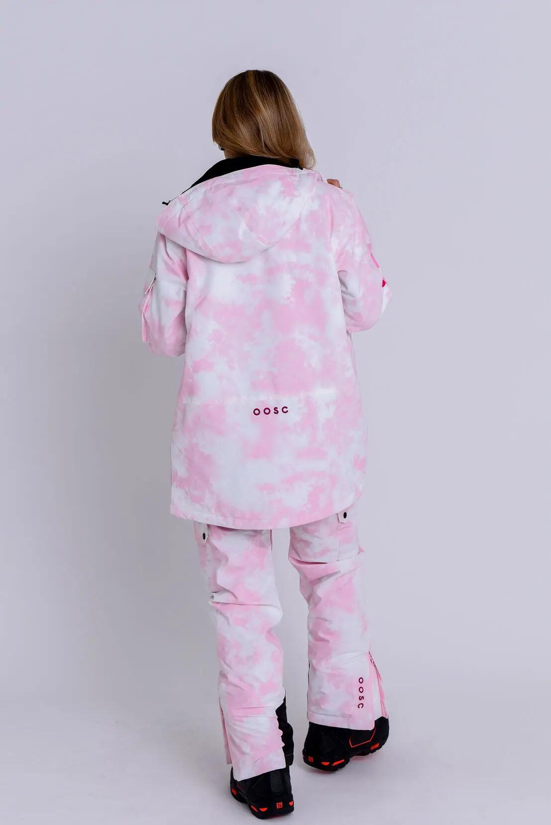 Yeh Girl Ski- & Snowboardjacke – Katie Ormerod Pink Tie Dye Signature Line 15/15