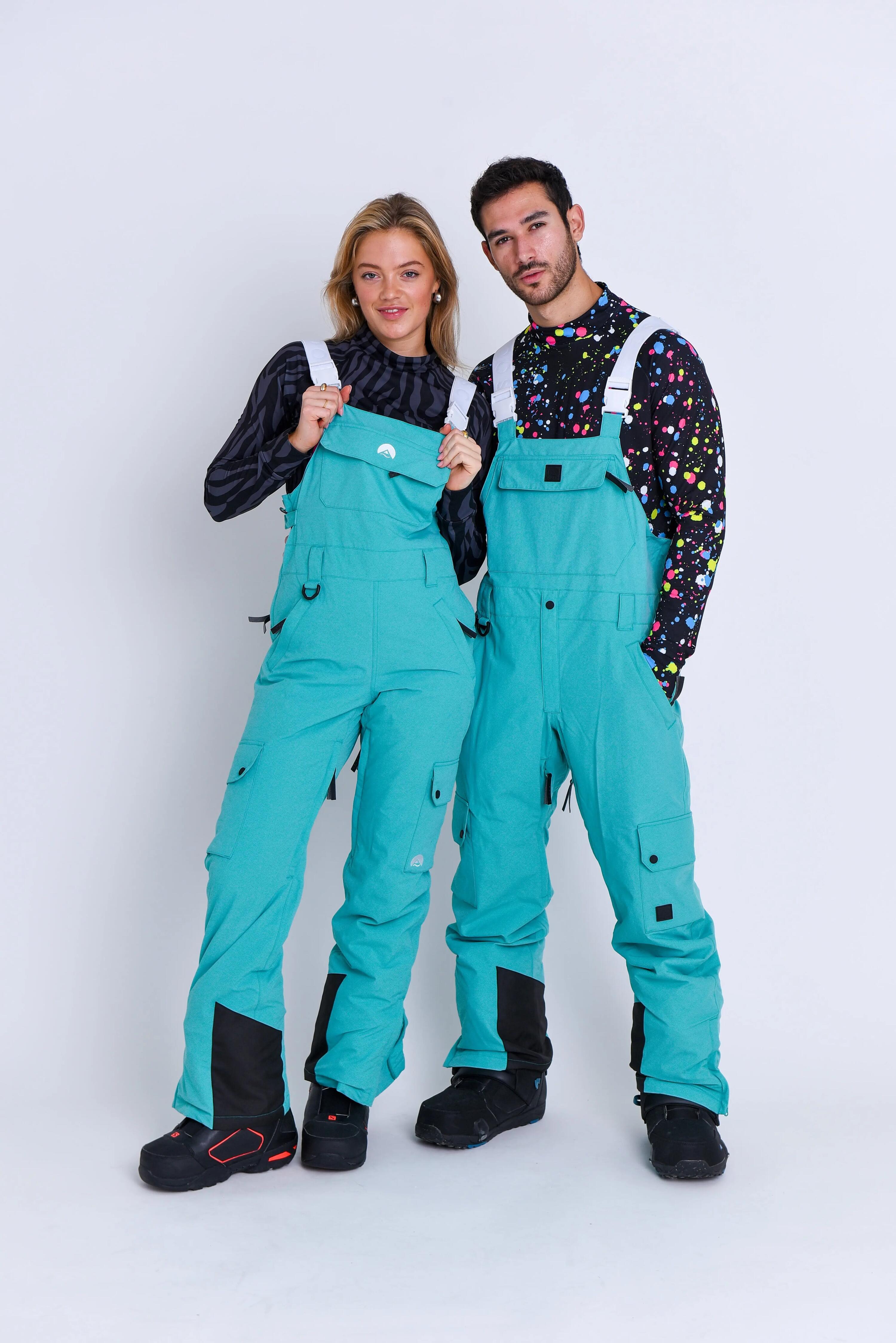 Yeh Man Latzhose – Aqua 12/15