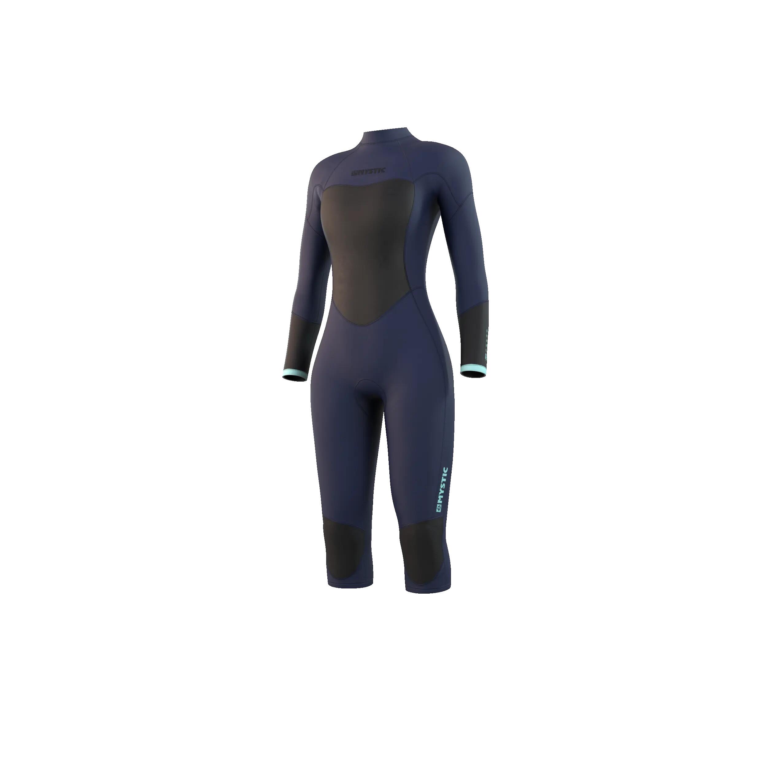 Brand Longarm Shortleg 3/2mm Bzip Flatlock Women 3/7