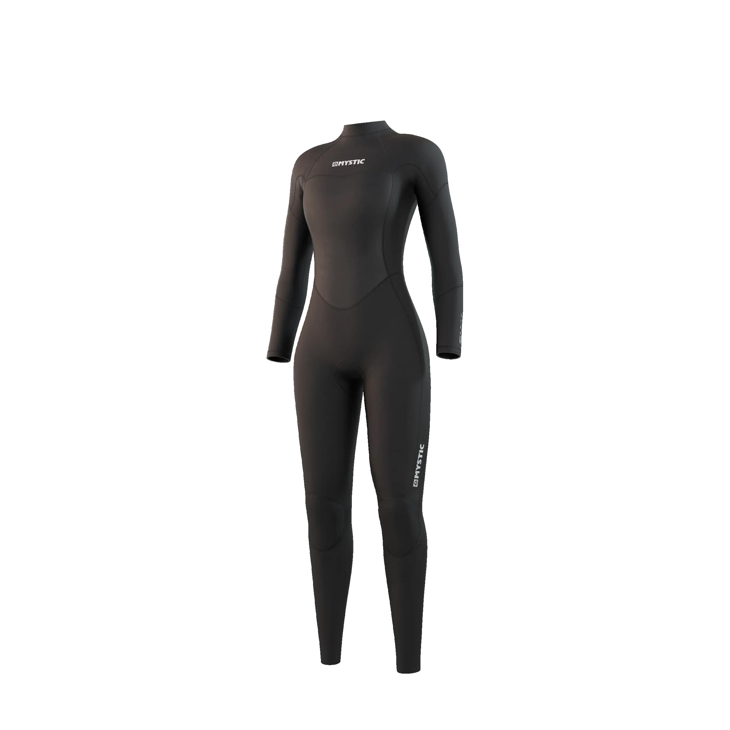 MYSTIC Star Wetsuit 5/3mm Backzipip Dames Zwart 5/7