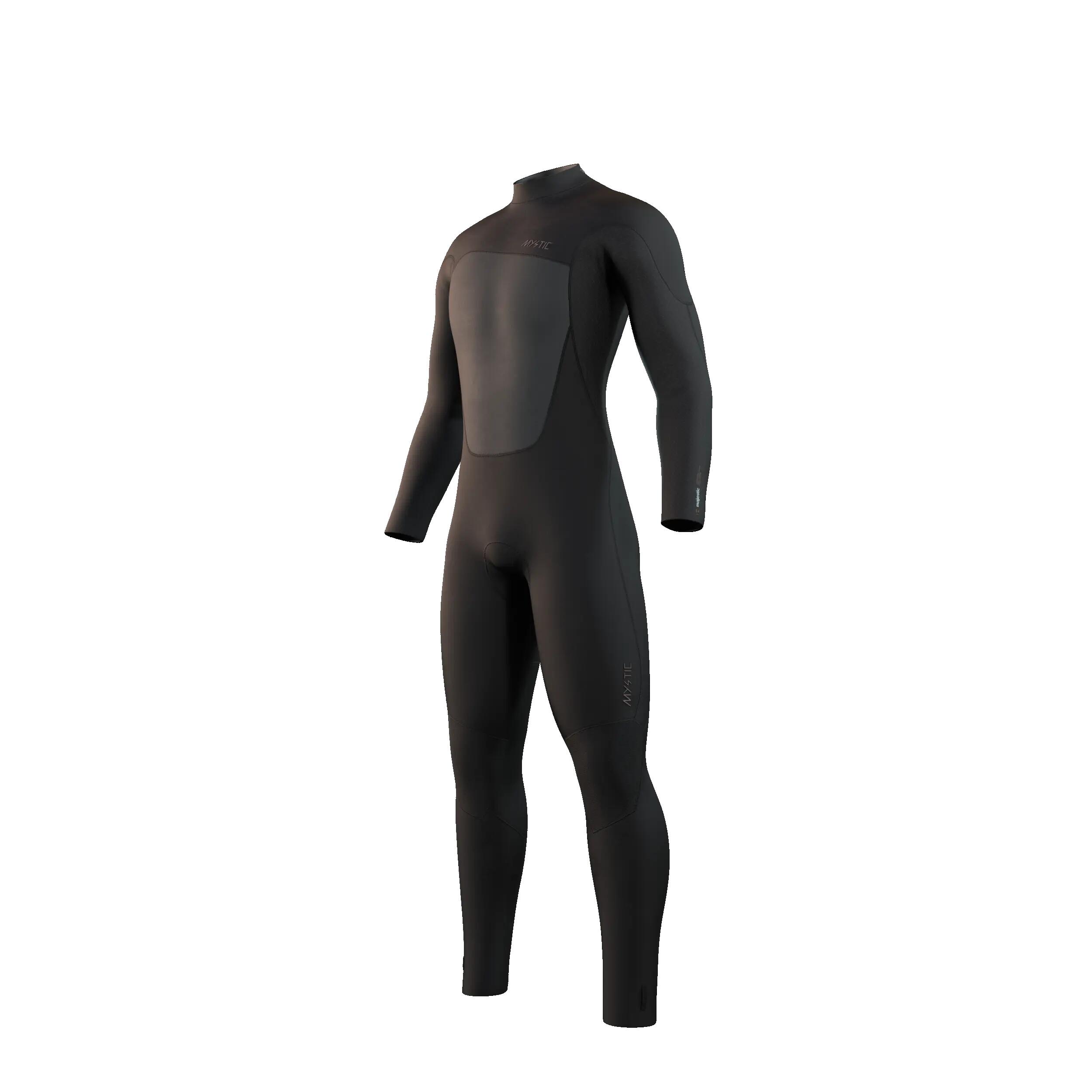 MYSTIC Majestic Wetsuit 5/4mm Backzipip Zwart 5/7