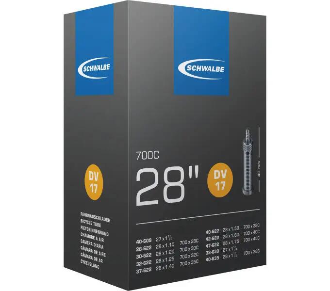 Schwalbe DV17 inner tube 28'' Dunlop 40mm 5/7
