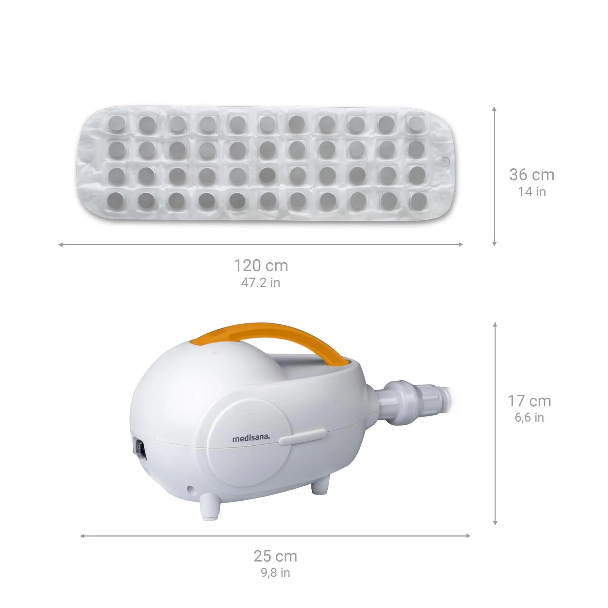 medisana MBH Aromathérapie et tapis antidérapant pour bain à bulles 2/6