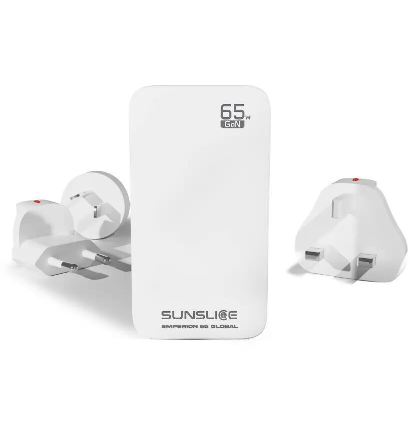 Chargeur de voyage universel GaN 65 W USB-C PD USB-A Emperion 65 Global 8/15