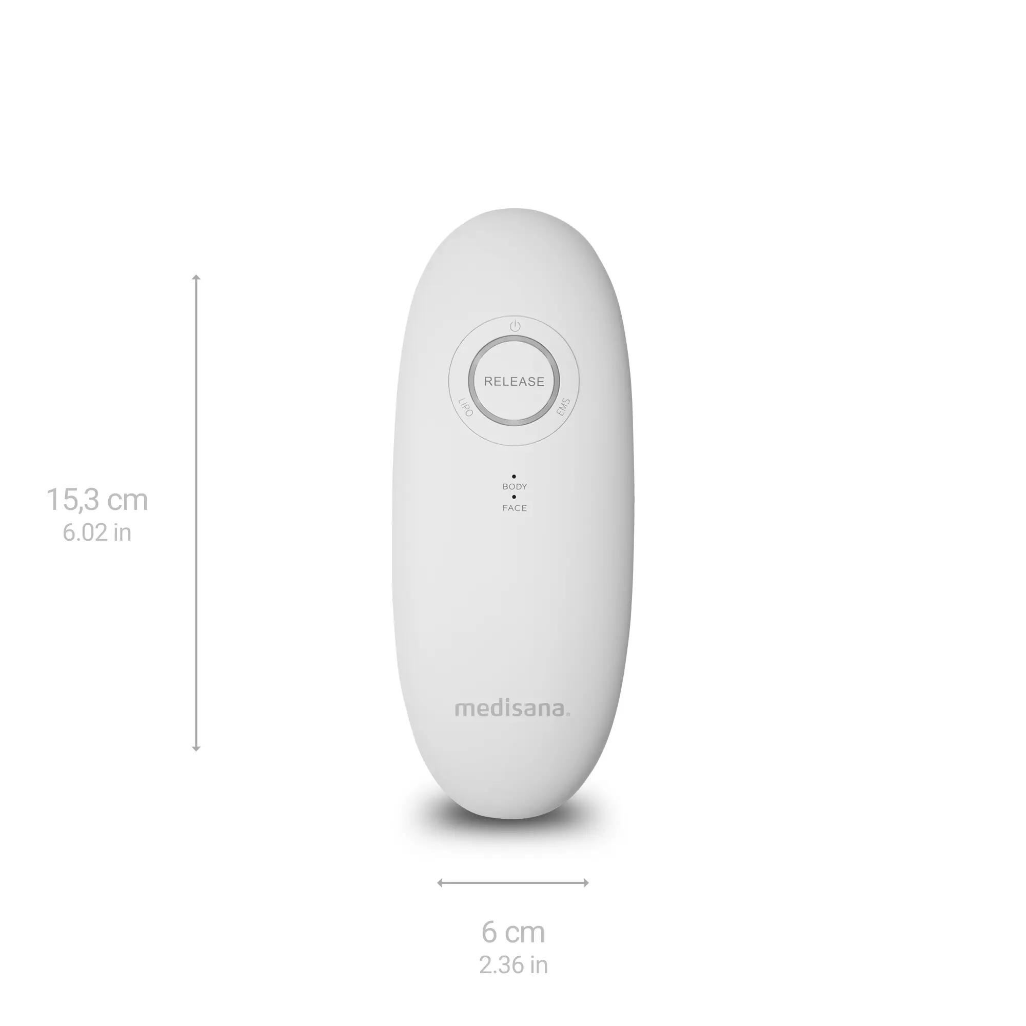 medisana VC 150 — Technologie 3-en-1 (Cupping+EMS) et lumière rouge 630 nm 2/6