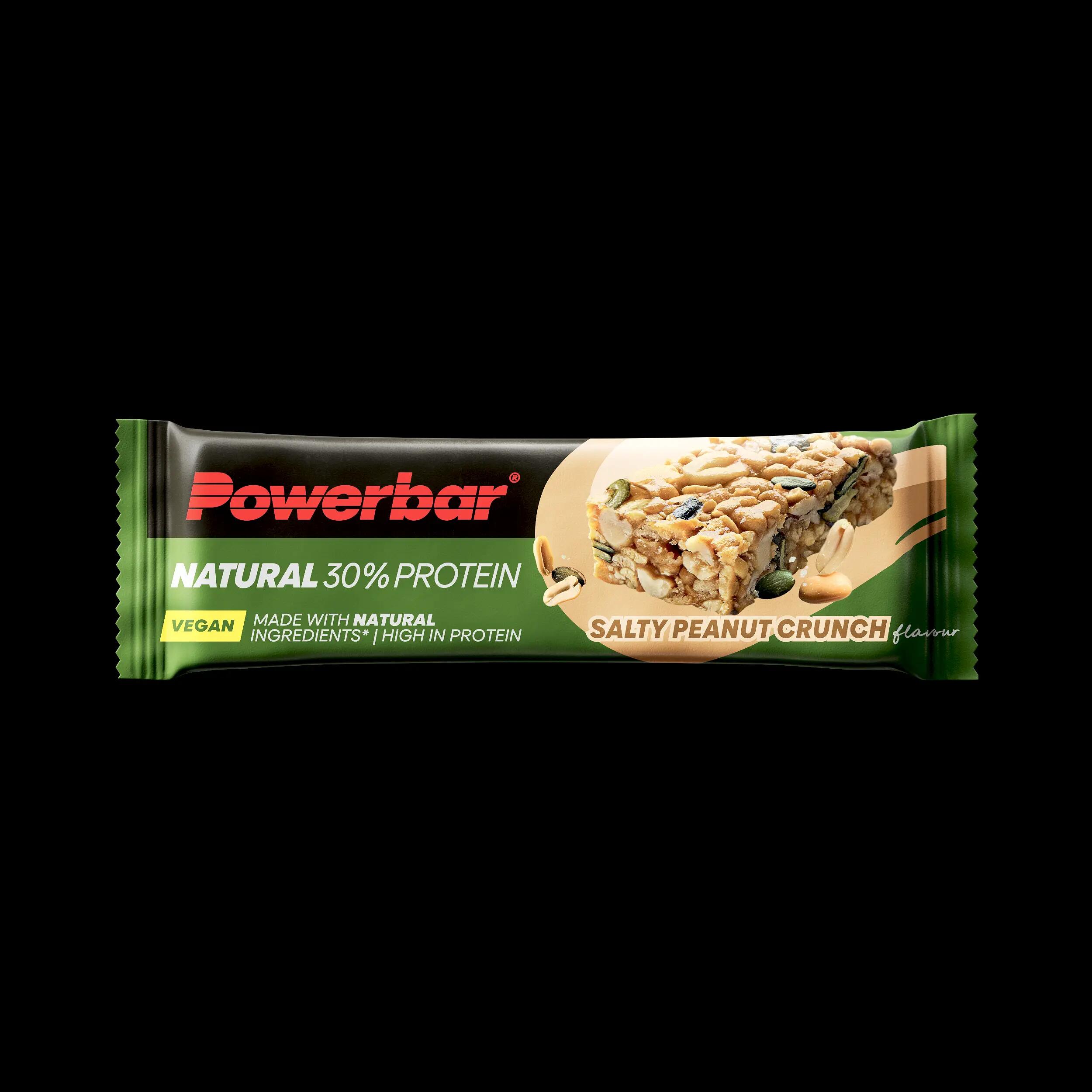 Natural Protein - Salty Peanut Crunch - veganer Protein Riegel 18x40g 2/7
