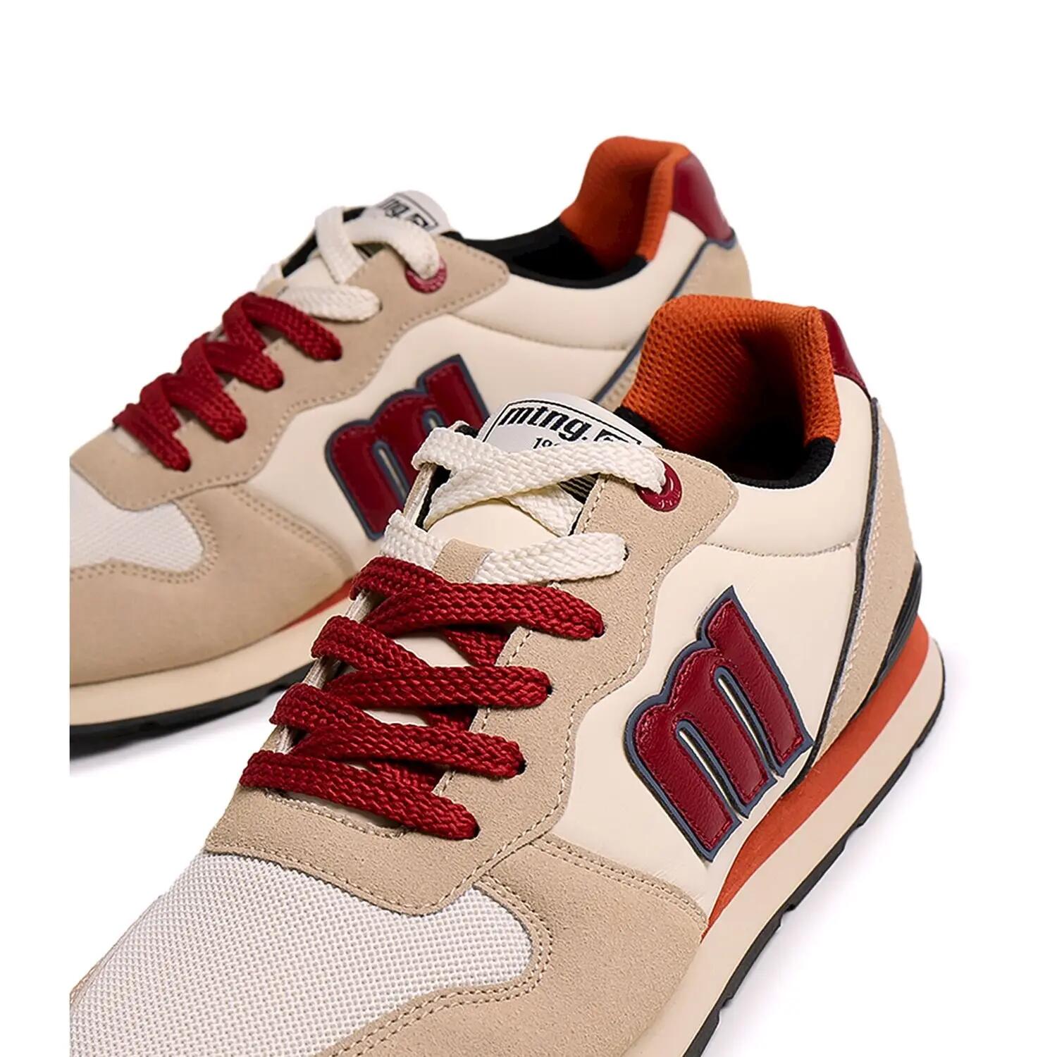 Zapatillas caminar Hombre MTNG Joggo Beige 4/6