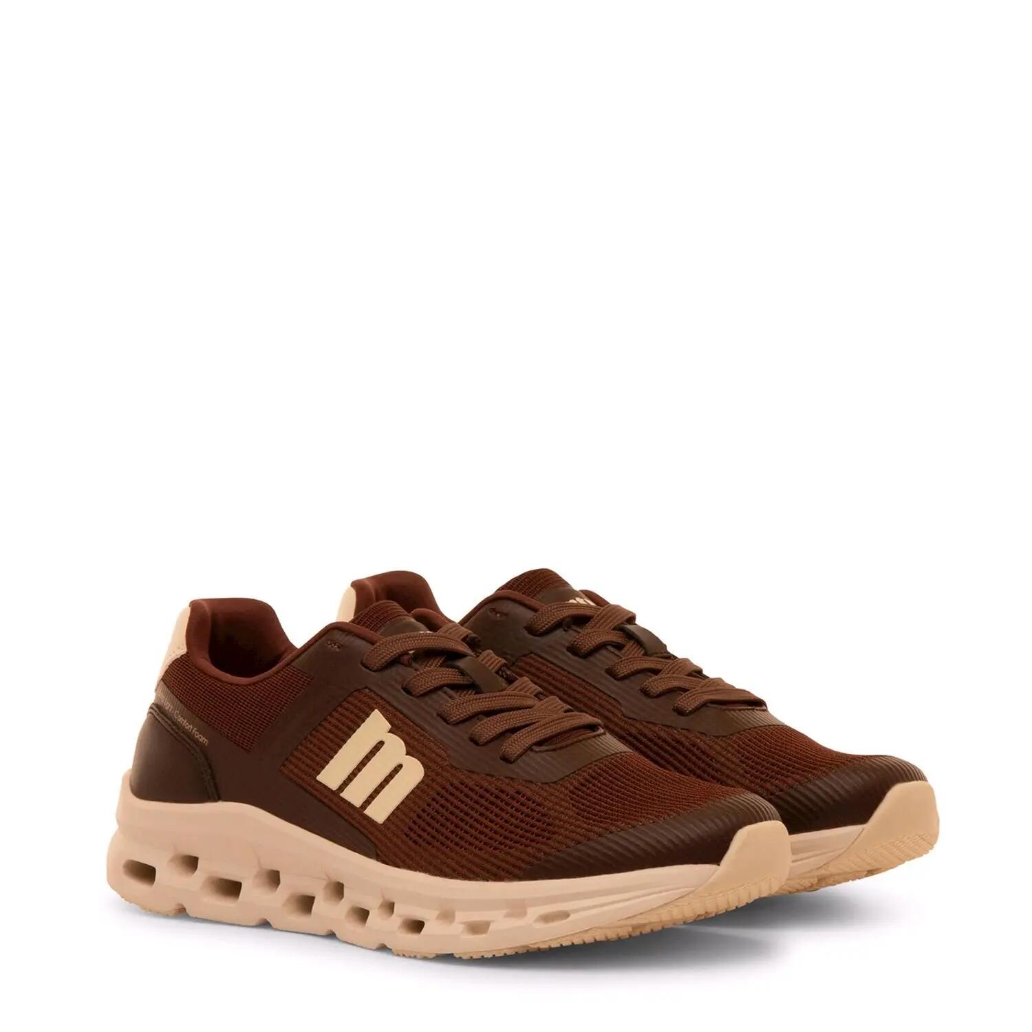 Sneaker damen MTNG GAME braun 5/6
