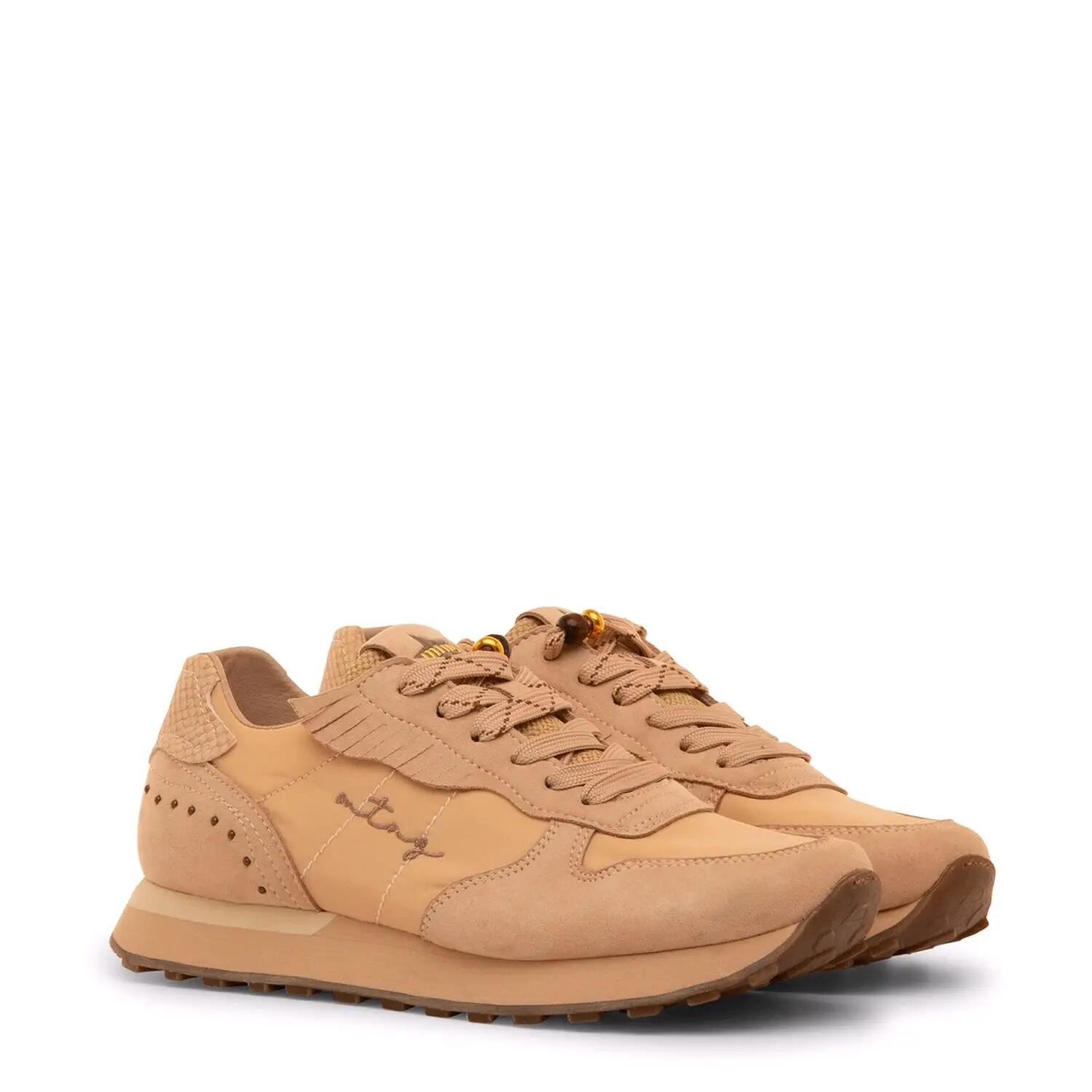 Zapatillas caminar Mujer MTNG Kaia Beige 5/7