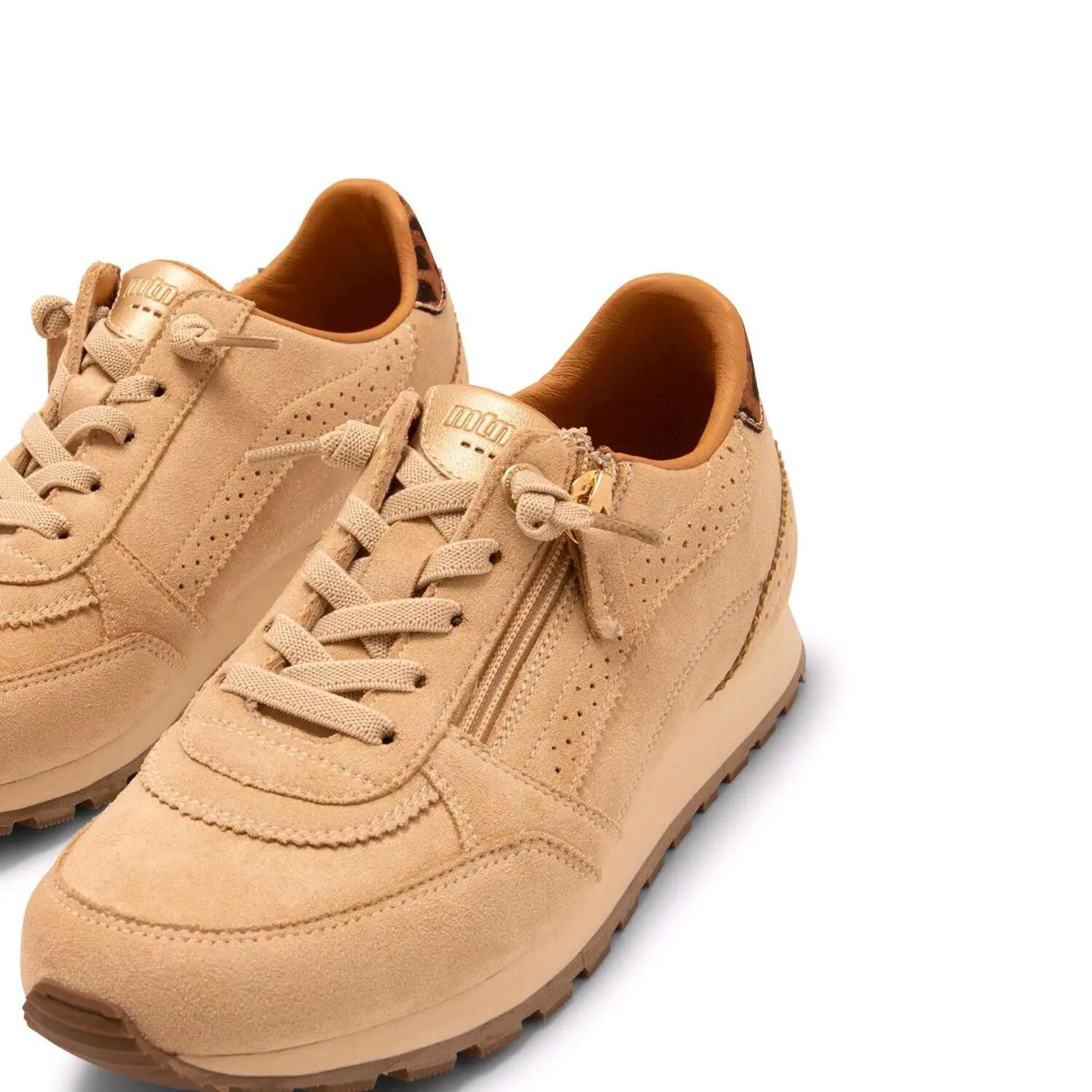 Sneaker damen MTNG MAREI beige 4/7
