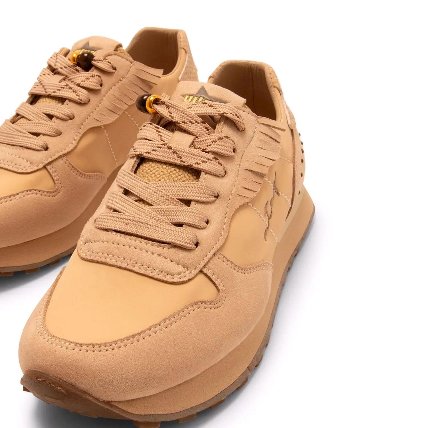 Zapatillas caminar Mujer MTNG Kaia Beige 4/7