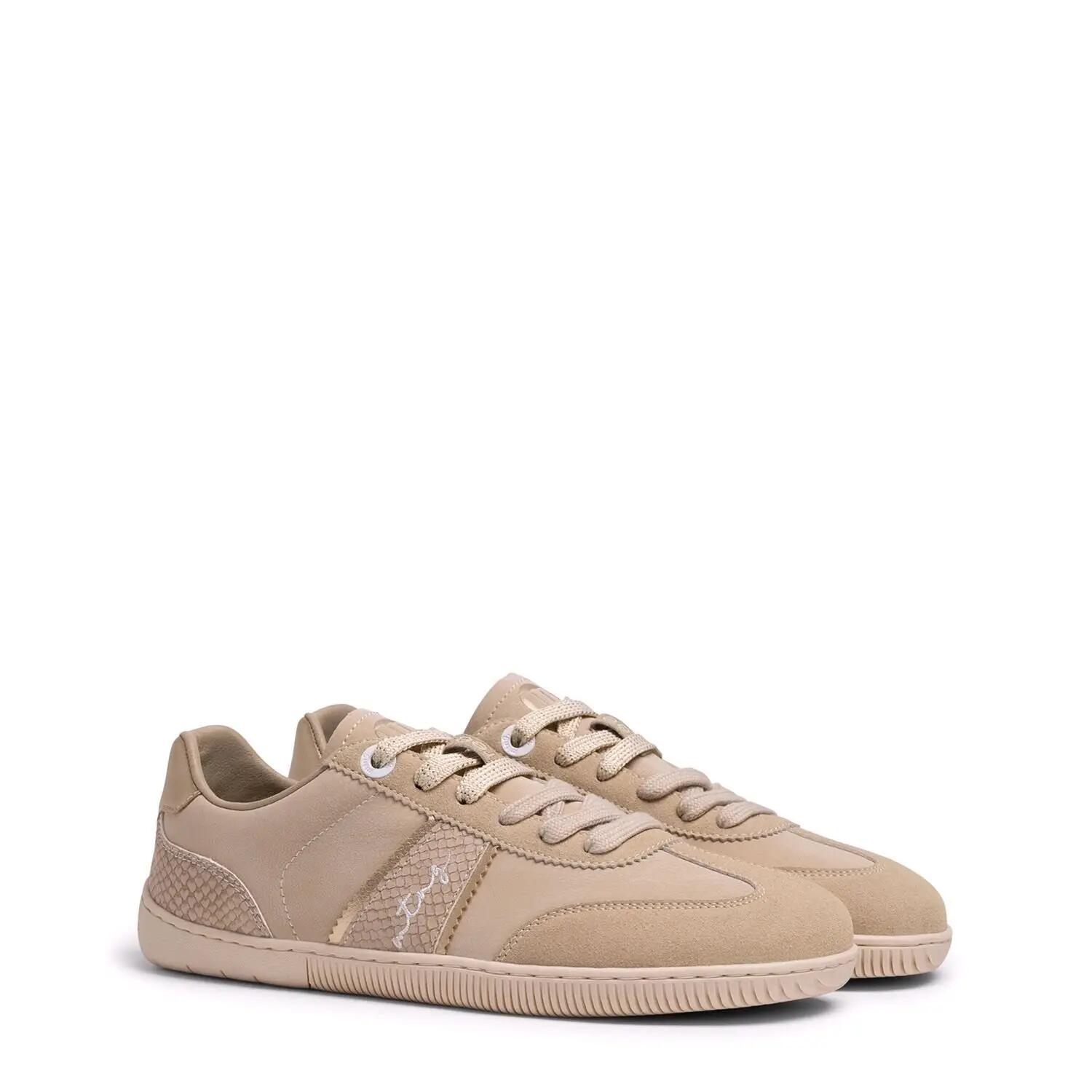 Zapatillas caminar Mujer barefoot MTNG Free aria Beige 4/7