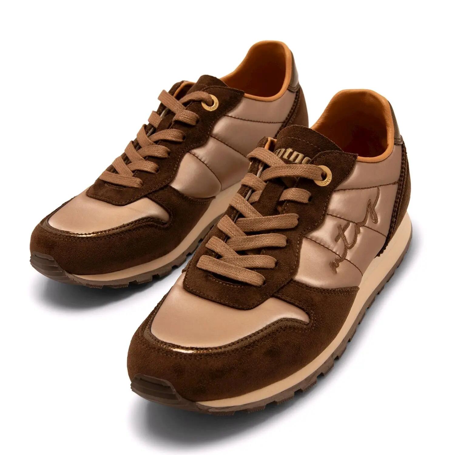Sneaker damen MTNG MAREI braun 4/7