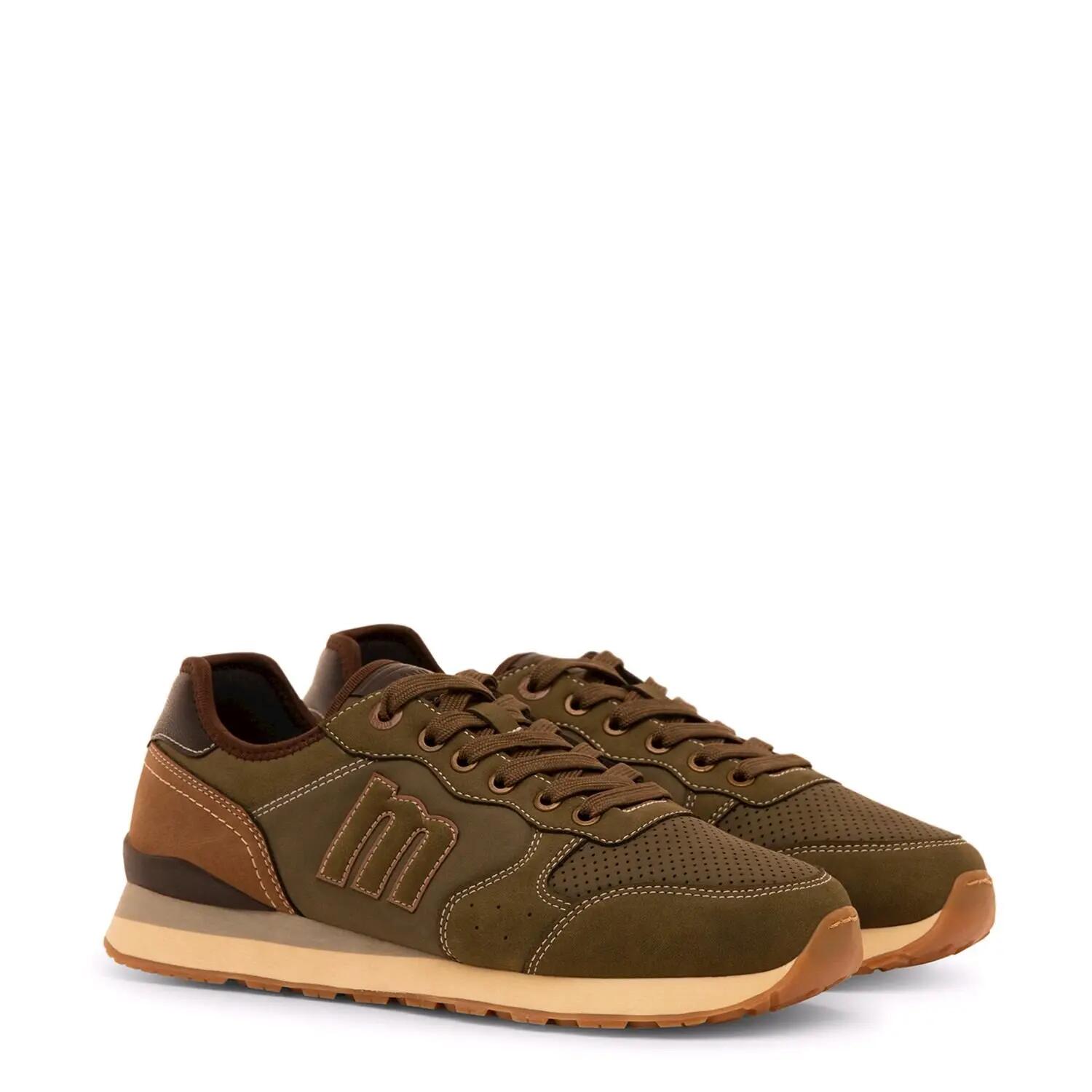 Zapatillas caminar Hombre MTNG Porland classic Verde 5/6