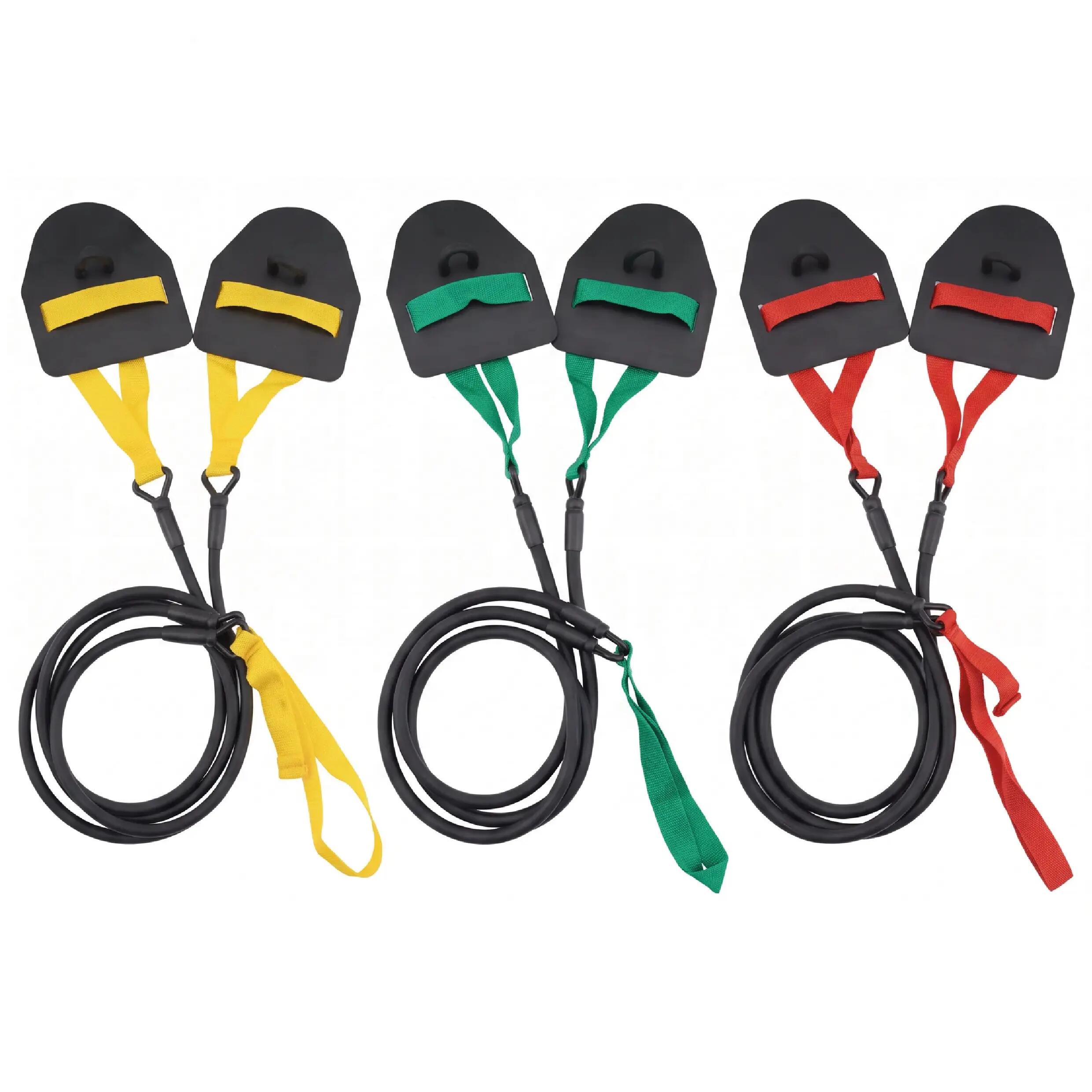 Guma na ląd z wiosełkami trening Aqua-Sport Powerstrech Paddles Resistance 6/8