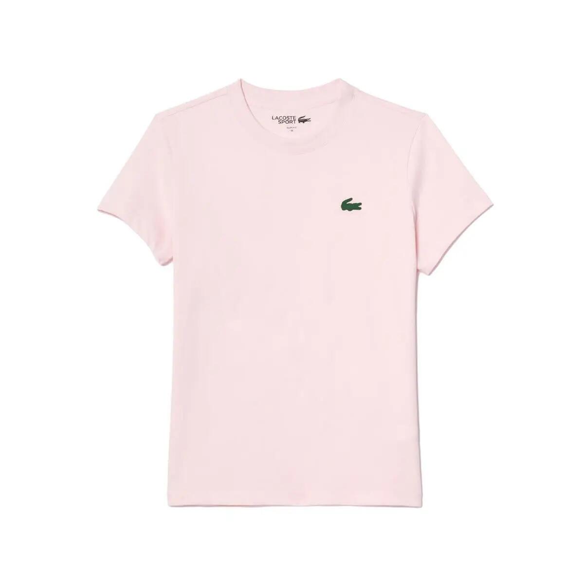 CAMISETA LACOSTE TF9246 T03 MUJER FLAMINGO 34 2/7