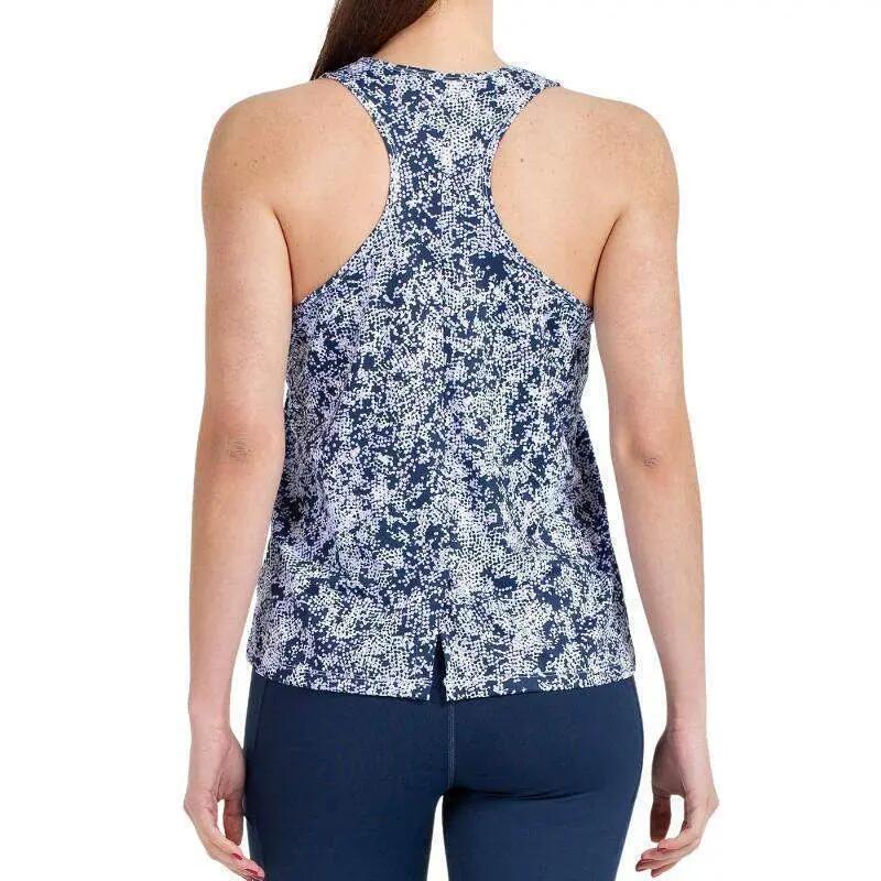 CAMISETA S/MANGAS BULLPADEL PILME 400 OCEANO PROFUNDO MUJER S 4/5