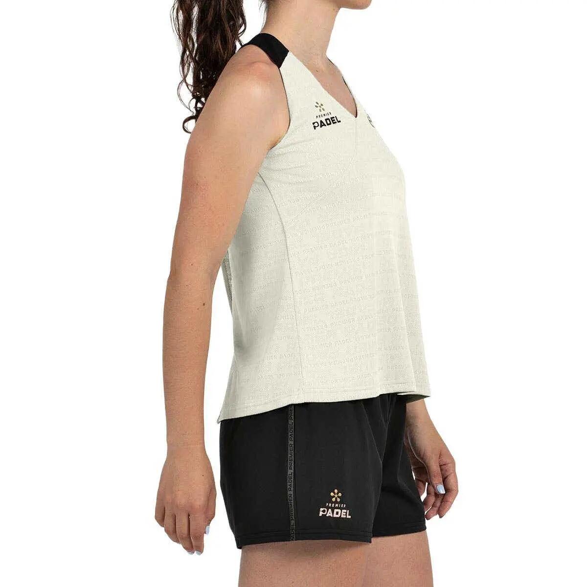 Camiseta Tirantes Bullpadel Piura 077 Crudo Mujer L 2/7