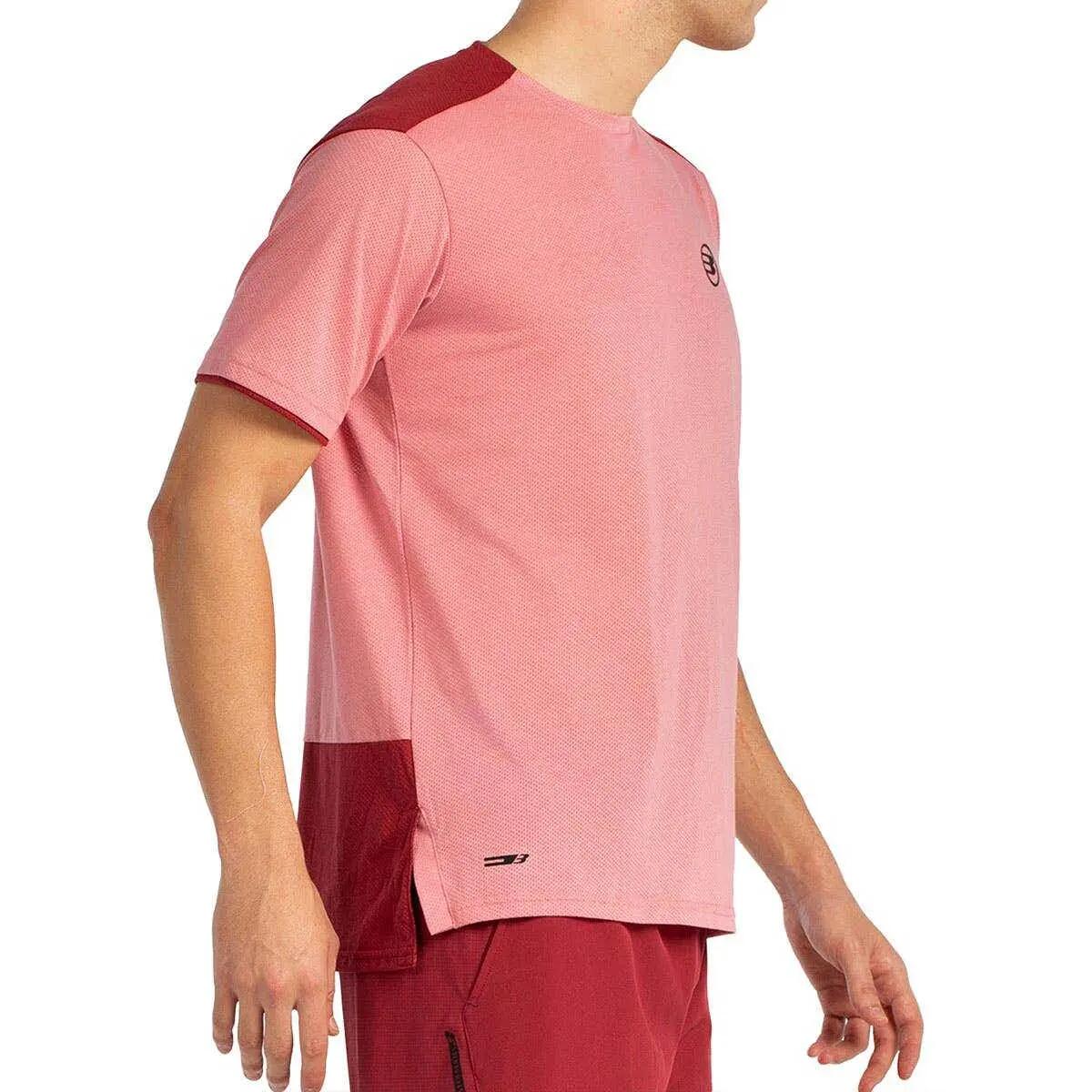 CAMISETA M/CORTA BULLPADEL MARSIC CB65778000 HIBISCO MELANGE XL 1/7