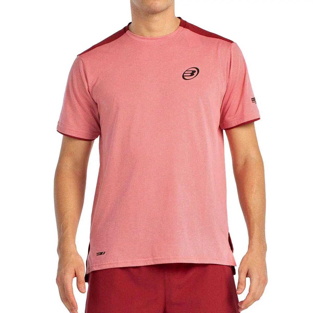 CAMISETA M/CORTA BULLPADEL MARSIC CB65778000 HIBISCO MELANGE S 4/7