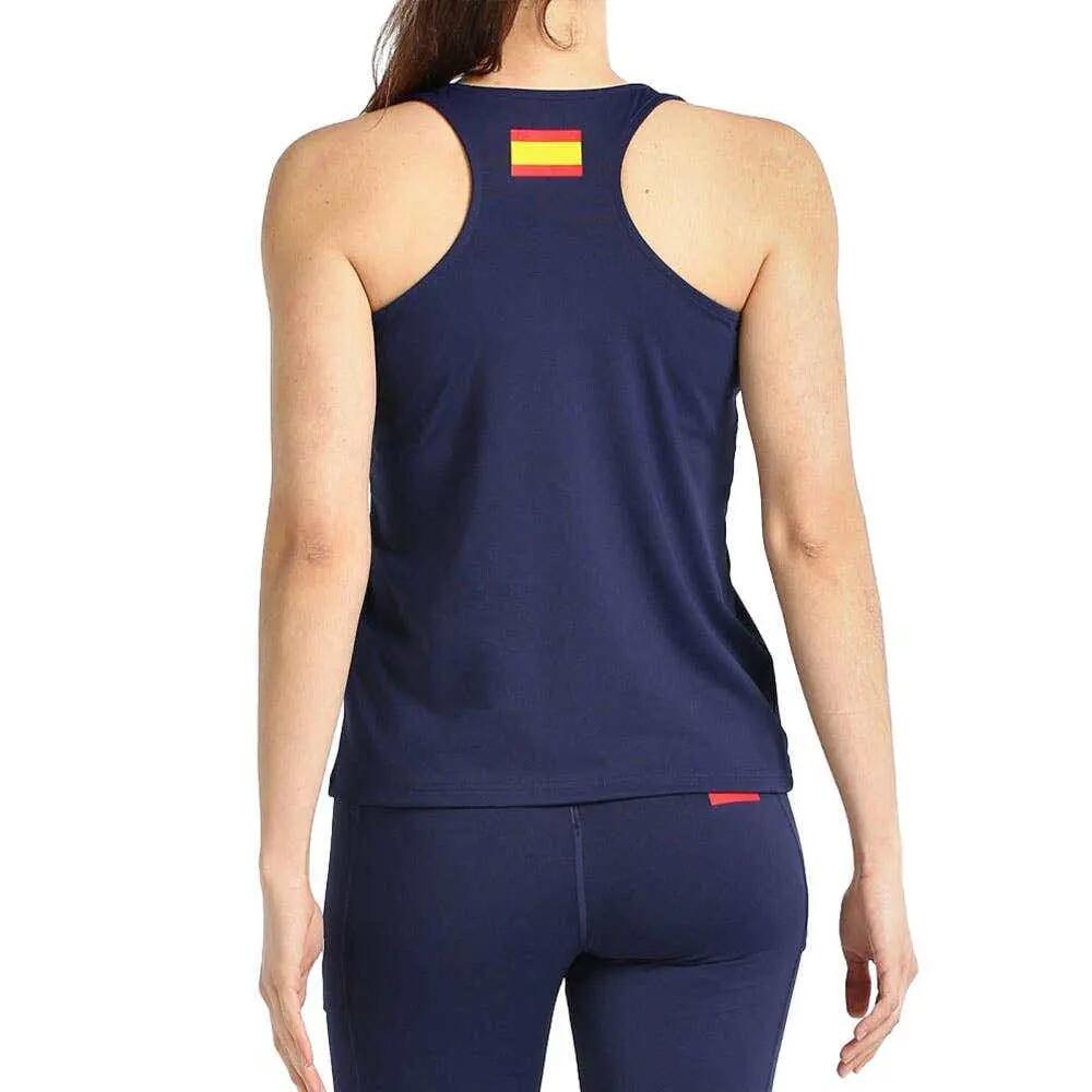 CAMISETA TIRANTES BULLPADEL FUNI BZ04004000 AZUL MARINO MUJER M 3/7