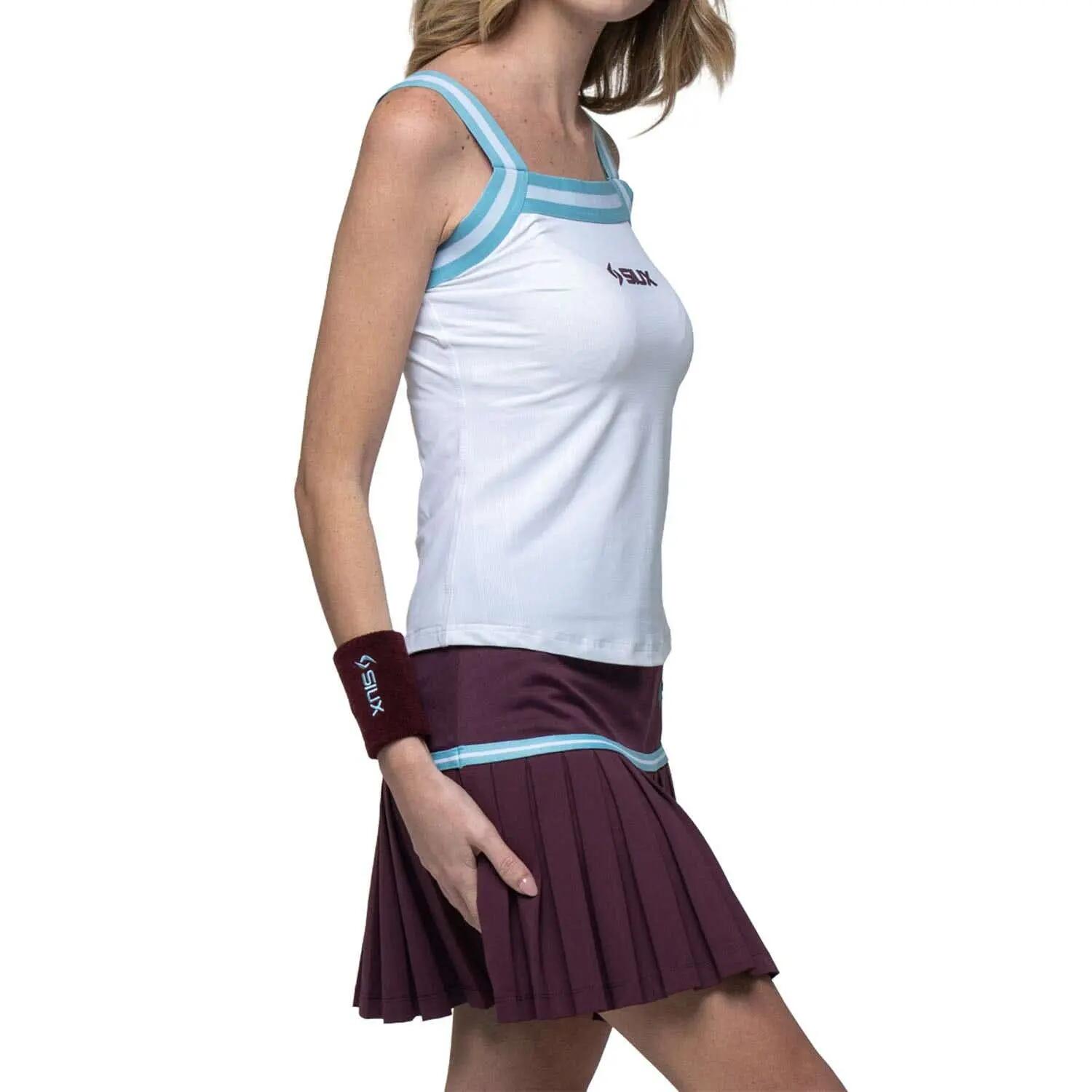 SIUX Apex 26 Blanc | T-shirt de sport femme, léger, extensible et respirant 6/7