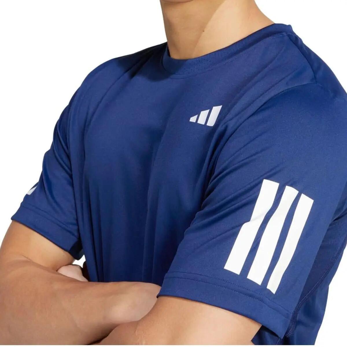 T-shirt Club Tennis Climacool com 3 riscas 6/7