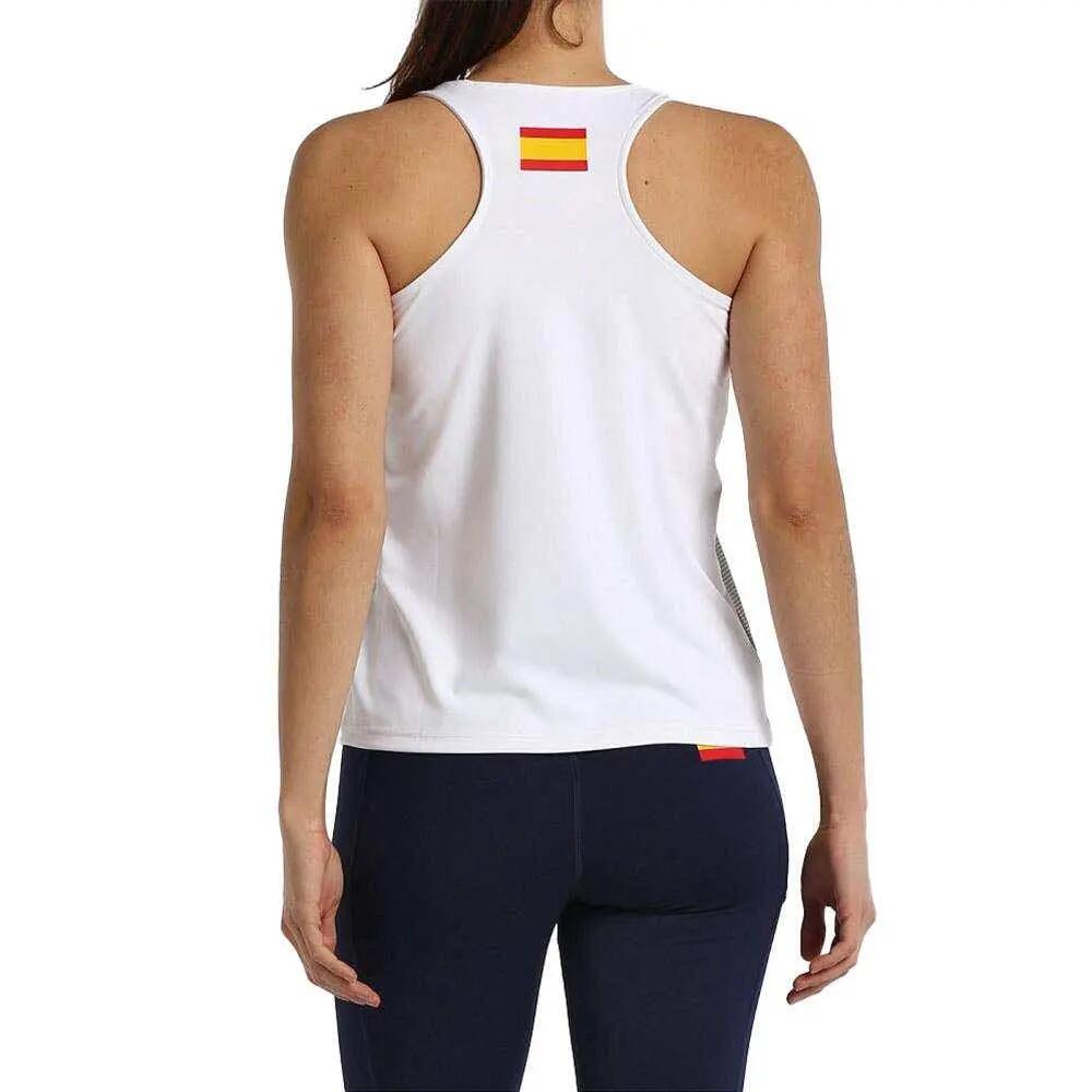 CAMISETA TIRANTES BULLPADEL FUNI BZ04012000 BLANCO MUJER L 3/7