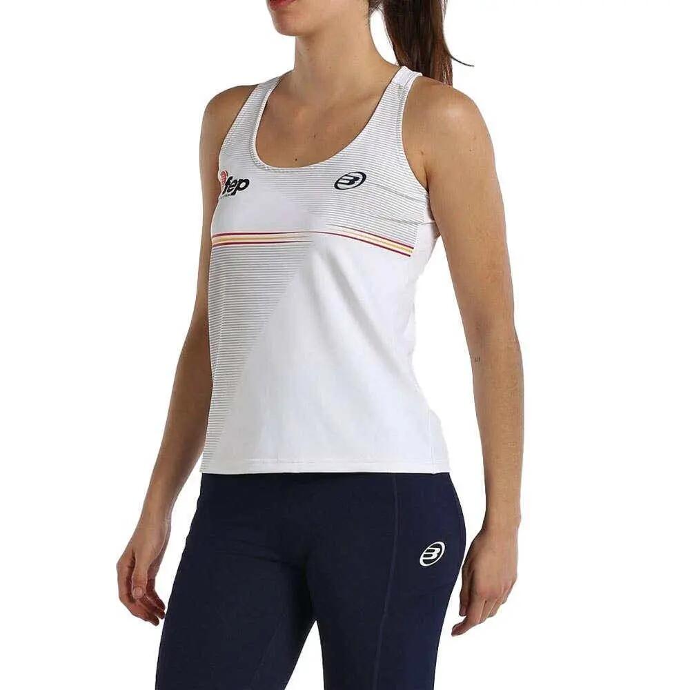 CAMISETA TIRANTES BULLPADEL FUNI BZ04012000 BLANCO MUJER L 2/7