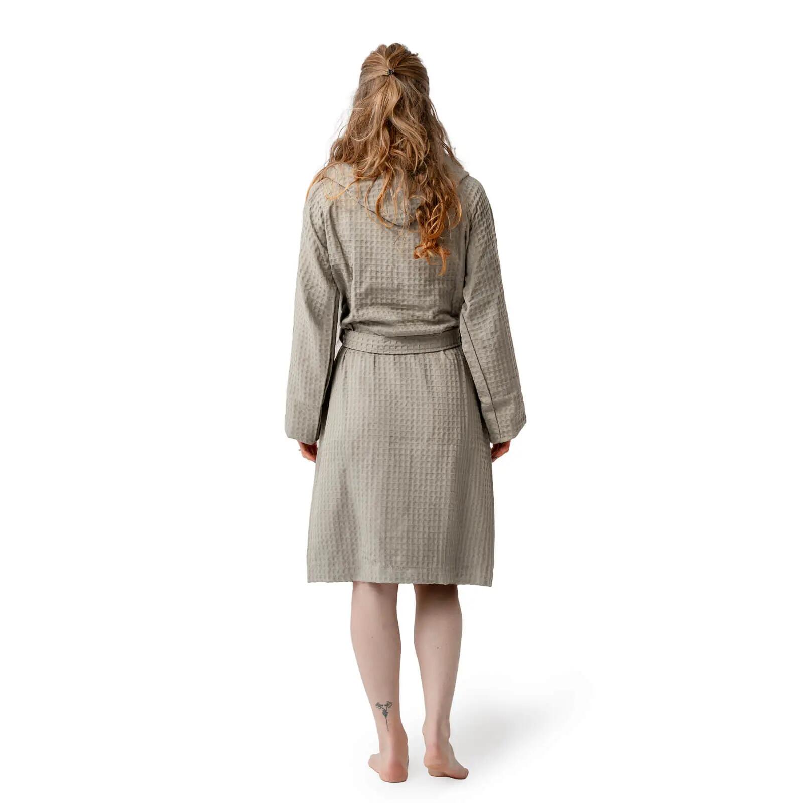 Femme Natation Peignoir nid d'abeille 100 % coton - M 3/5