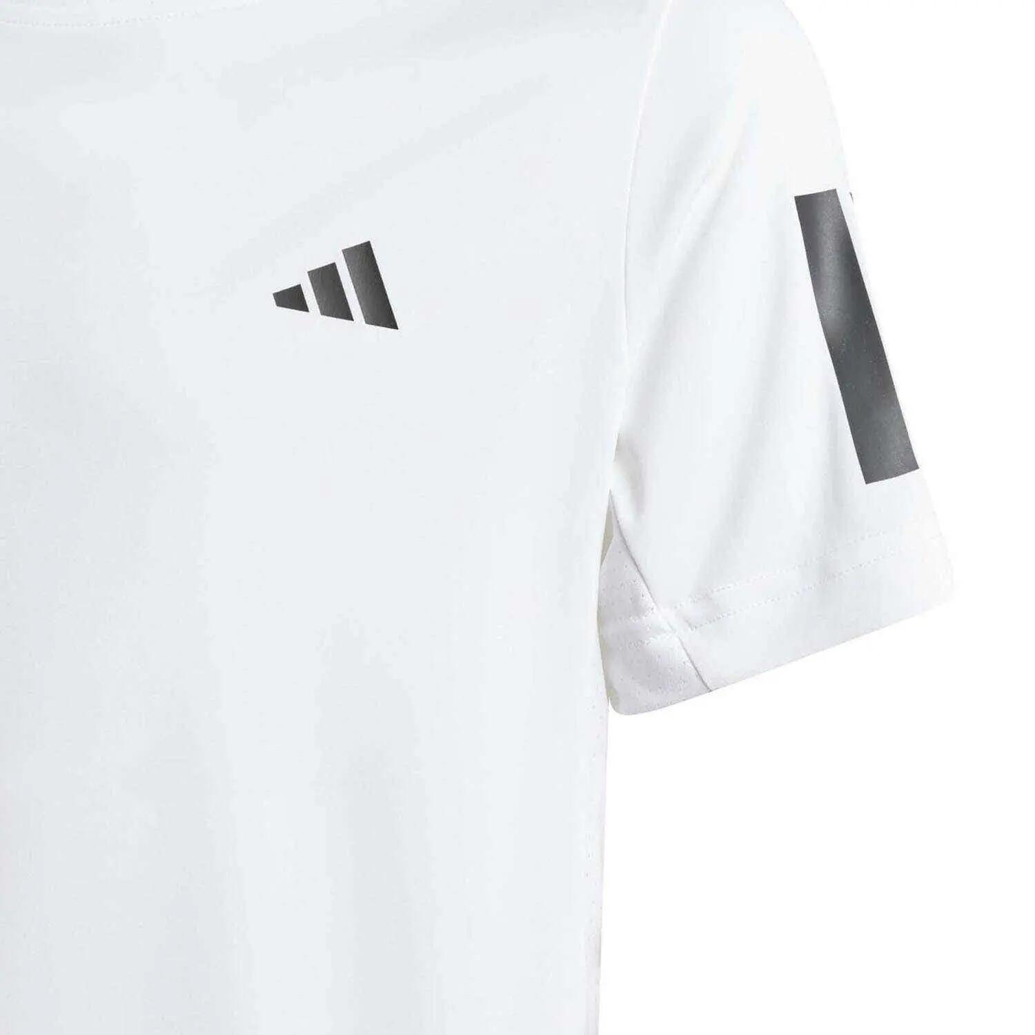 T-shirt da tennis Club 3-Stripes Junior 6/7